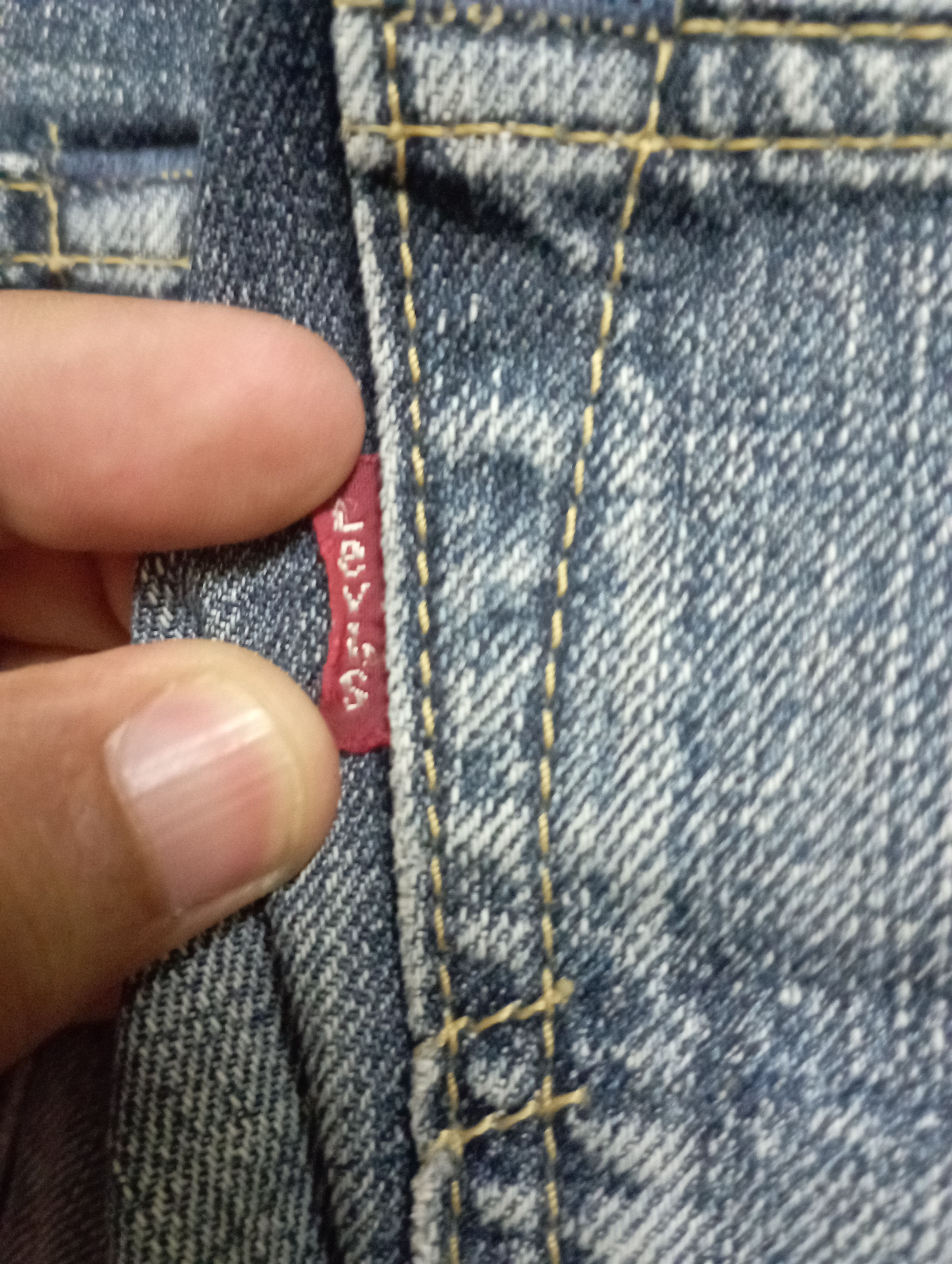 Sugar Cane Levi's 502 Vintage Distressed Stone Wash Japan Leather Patch Size US 32 / EU 48 - 15 Thumbnail