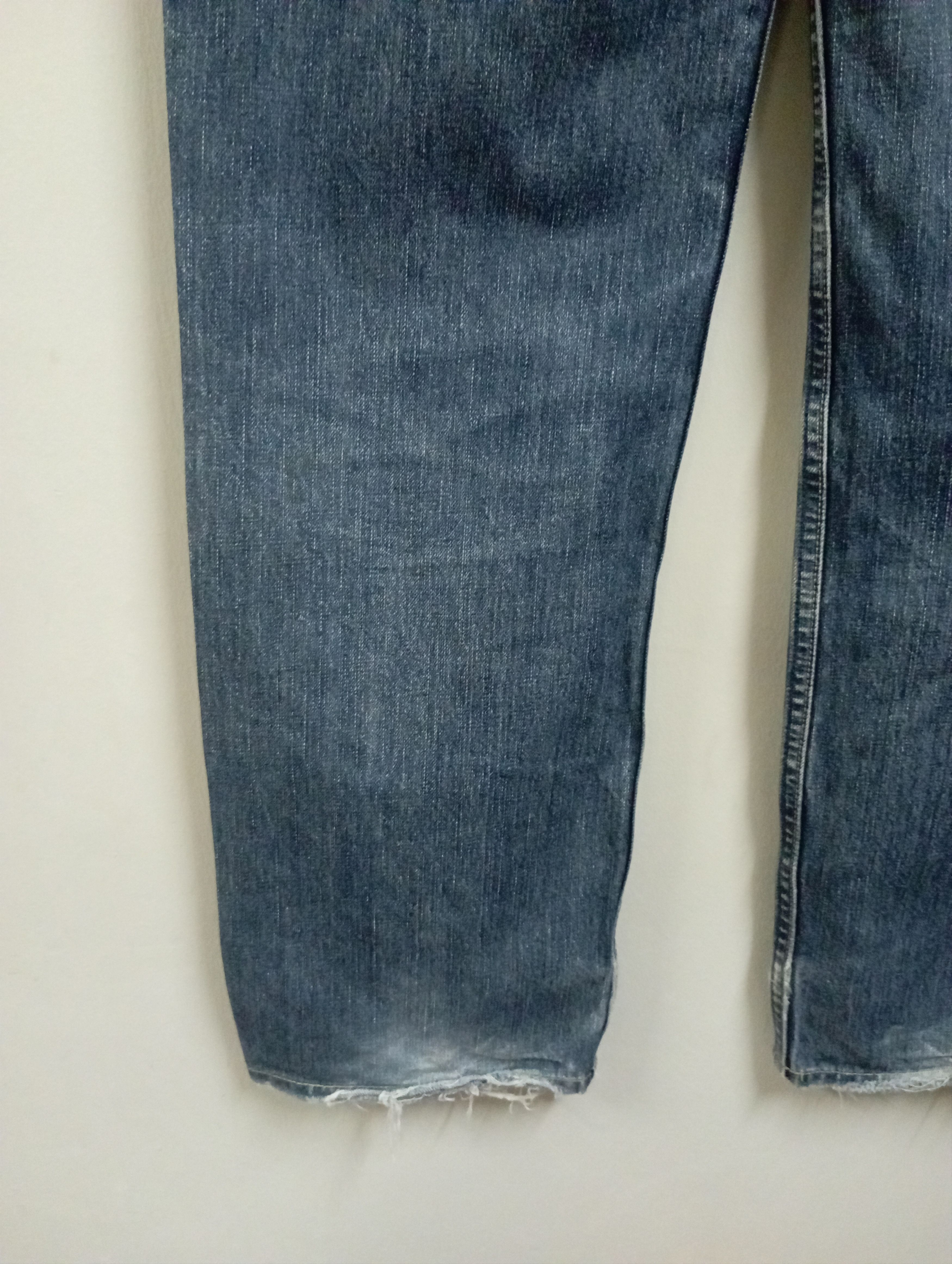 Sugar Cane Levi's 502 Vintage Distressed Stone Wash Japan Leather Patch Size US 32 / EU 48 - 14 Thumbnail