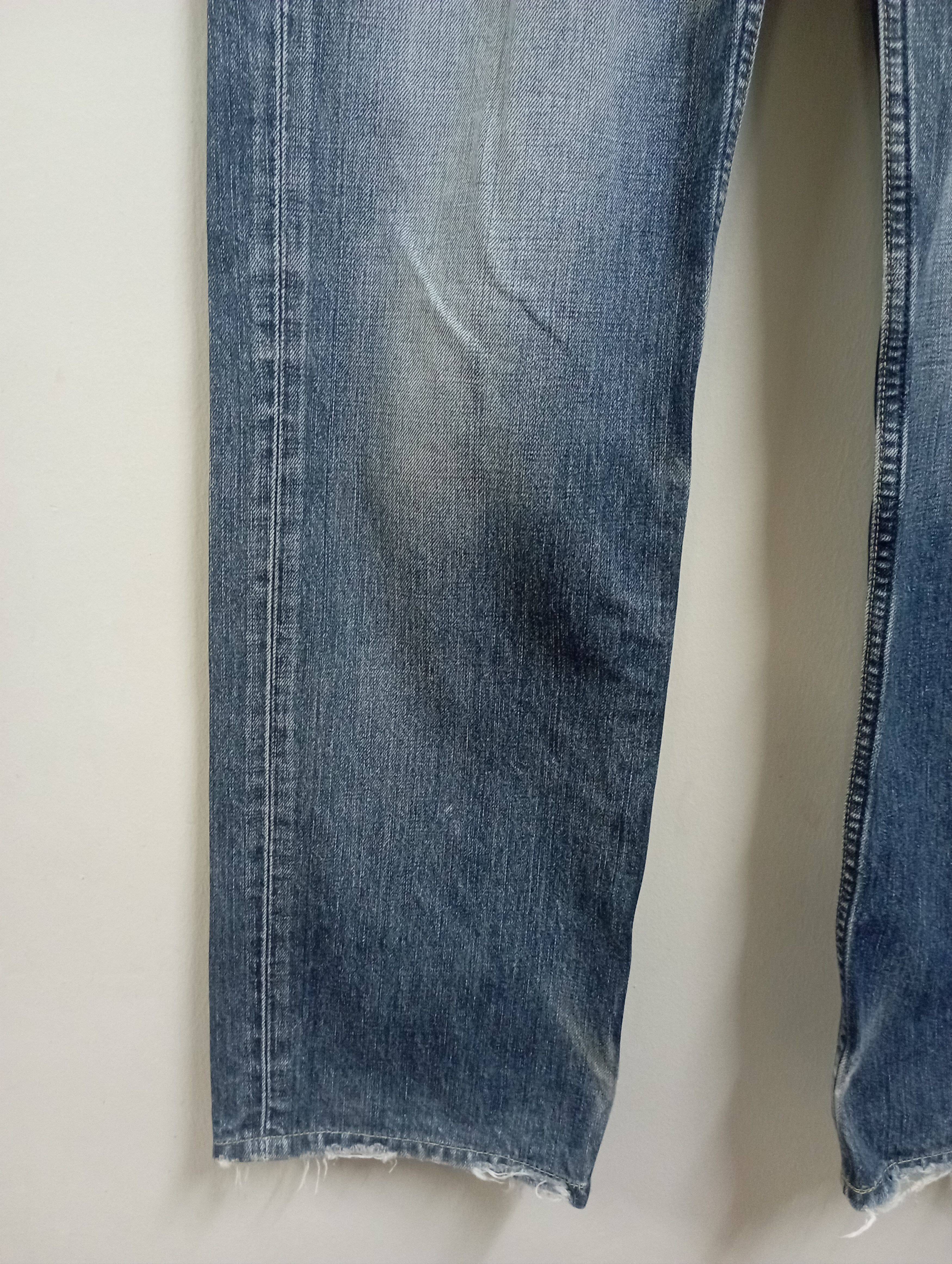 Sugar Cane Levi's 502 Vintage Distressed Stone Wash Japan Leather Patch Size US 32 / EU 48 - 8 Thumbnail