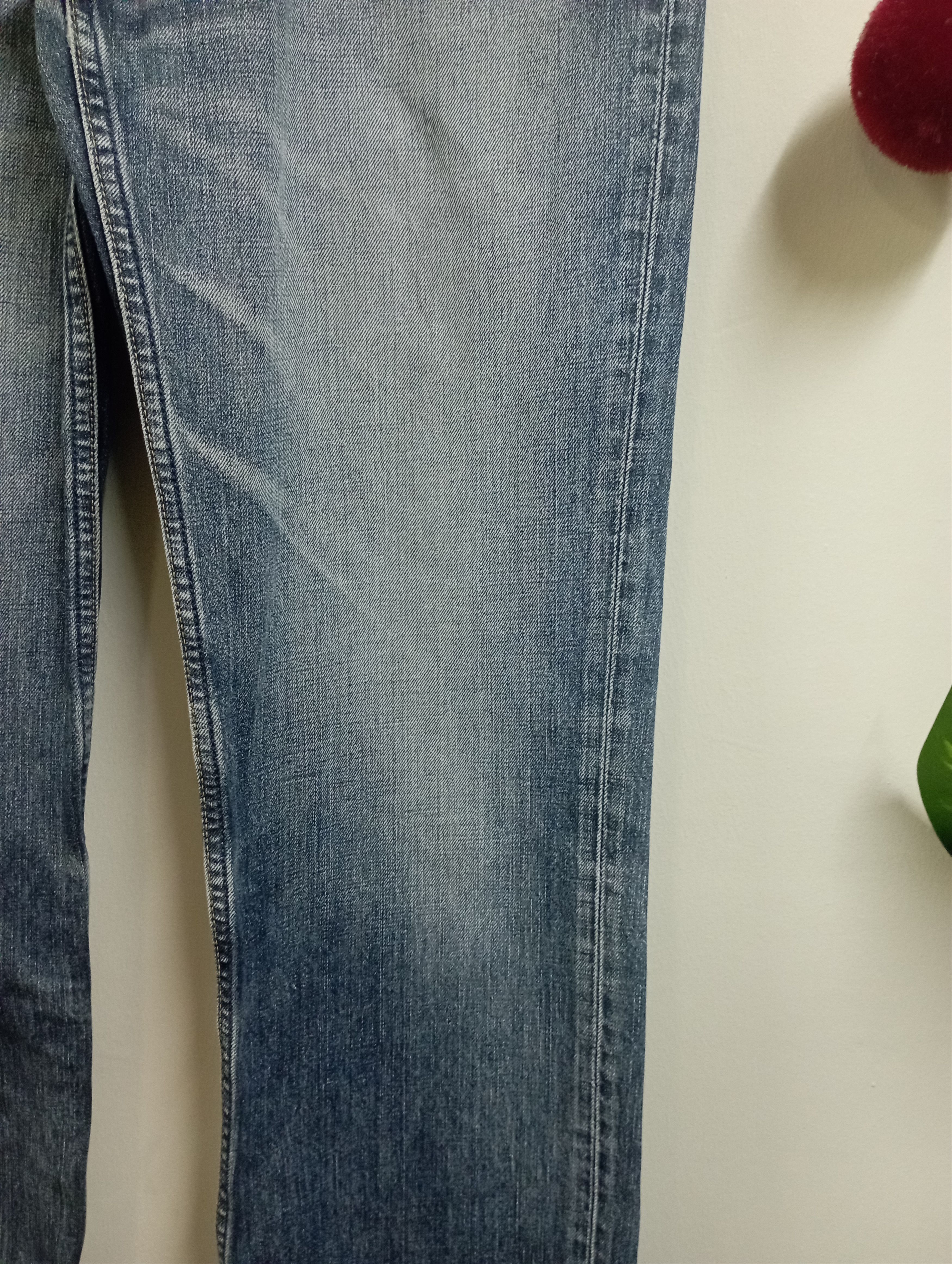 Sugar Cane Levi's 502 Vintage Distressed Stone Wash Japan Leather Patch Size US 32 / EU 48 - 4 Thumbnail