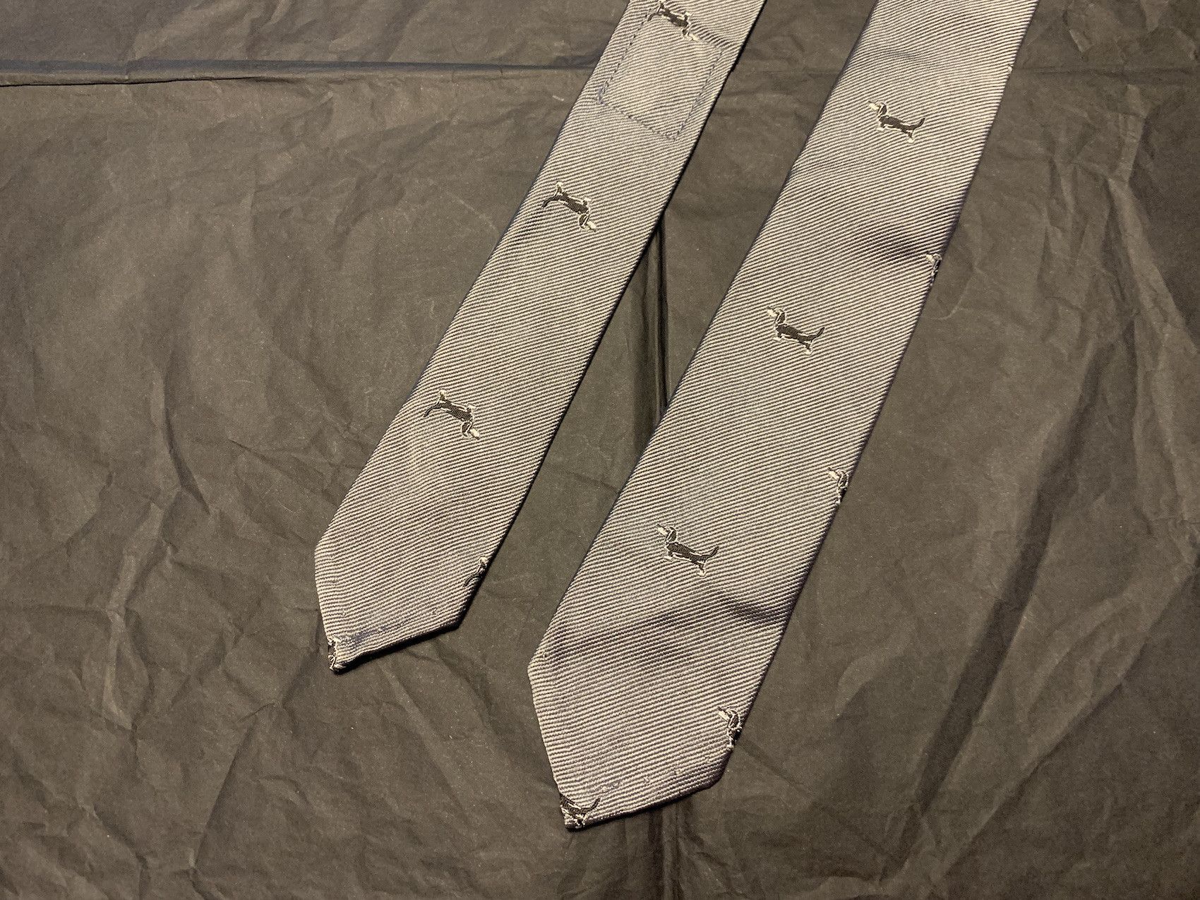 Thom Browne Tie Hector Print Size ONE SIZE - 1 Thumbnail