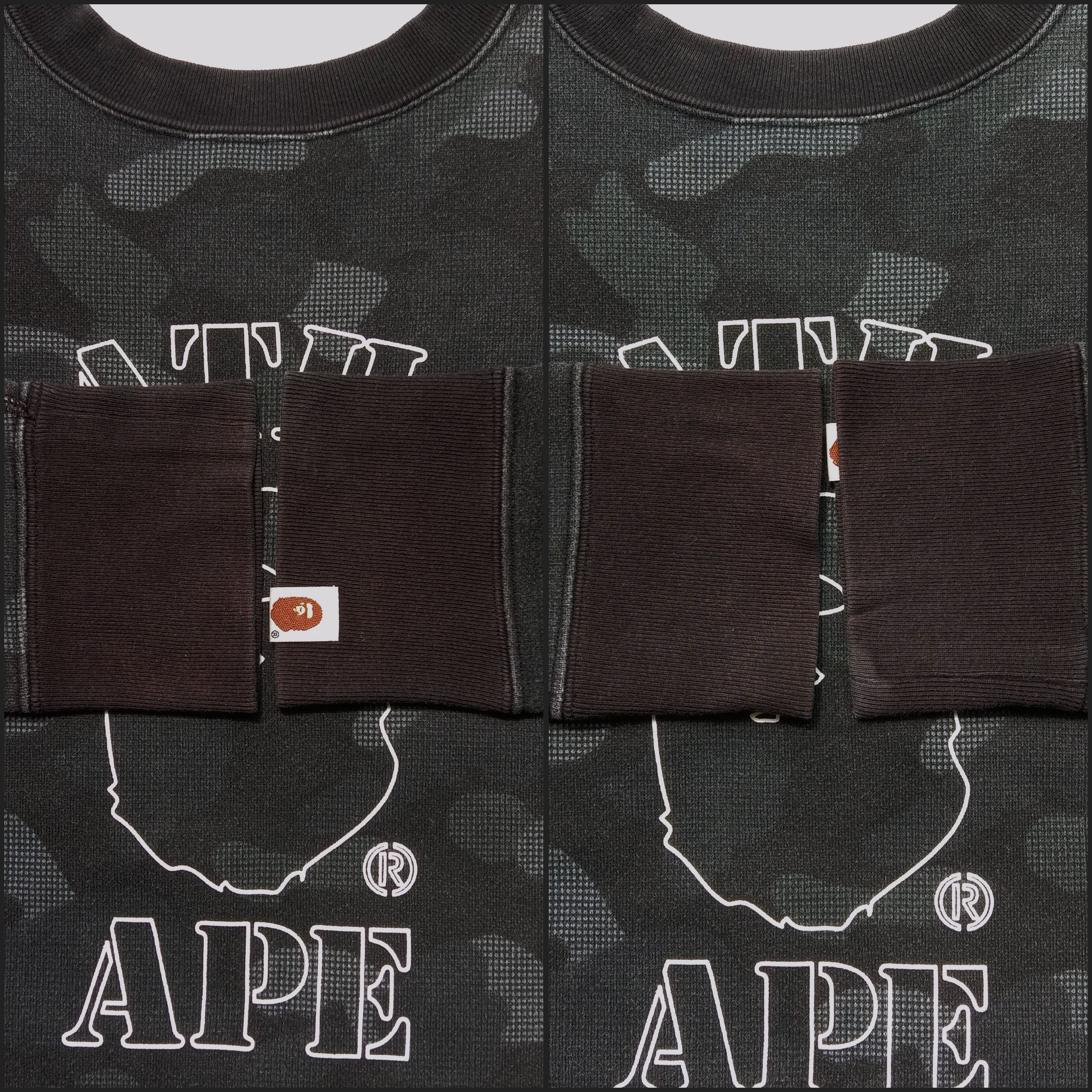 Bape Dot Camo College Wide Crewneck (2017) Size US M / EU 48-50 / 2 - 2 Thumbnail