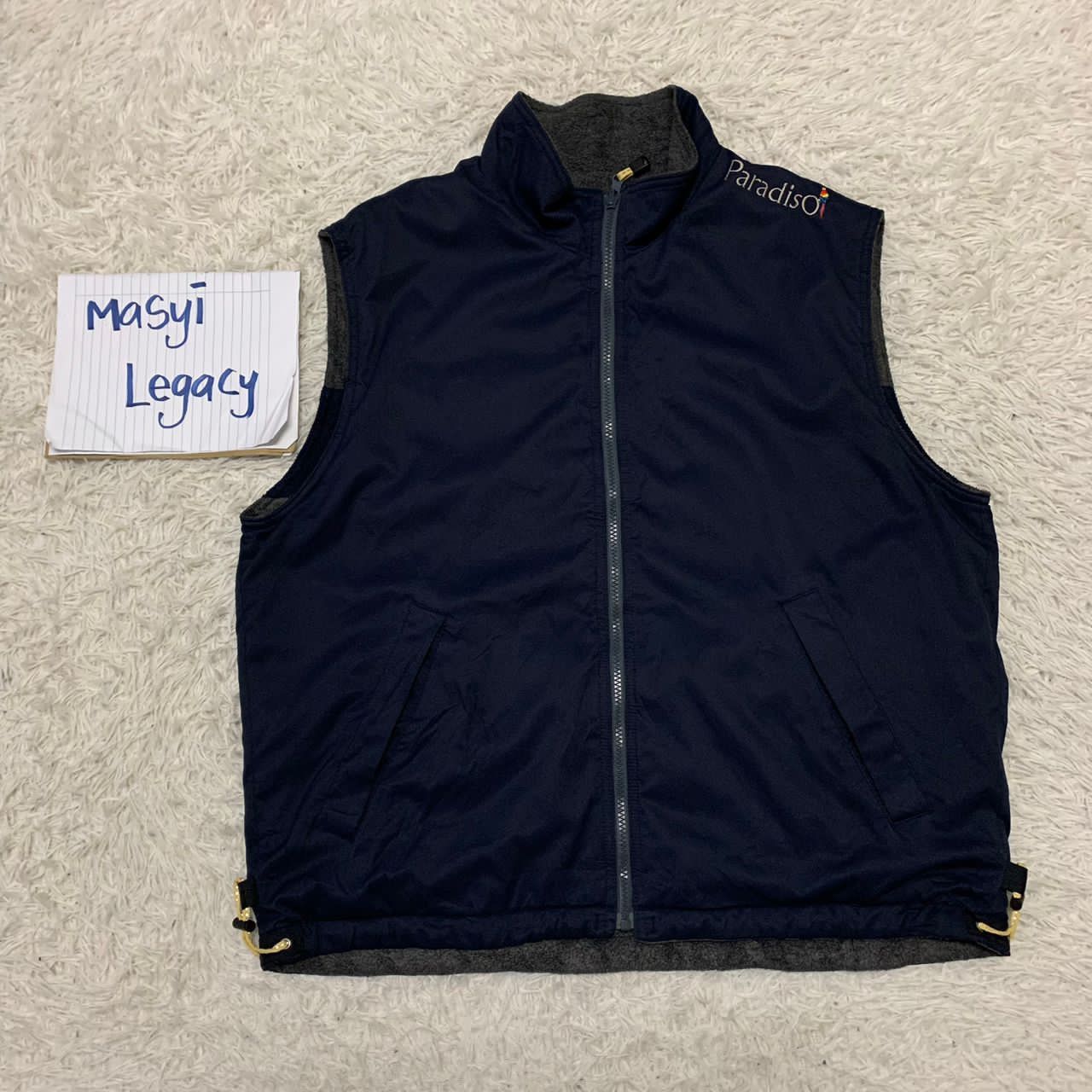 Japanese Brand Paradiso reversible vest Size US XL / EU 56 / 4 - 2 Thumbnail