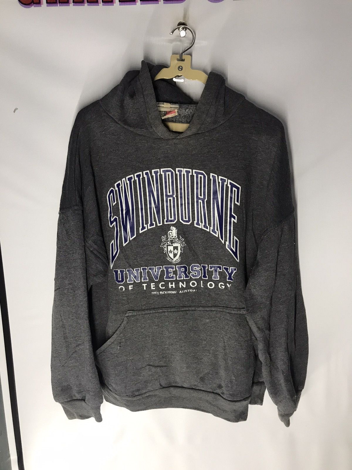 Vintage Vtg Swinburne Melbourne university australia hoodie Size US M / EU 48-50 / 2 - 6 Thumbnail