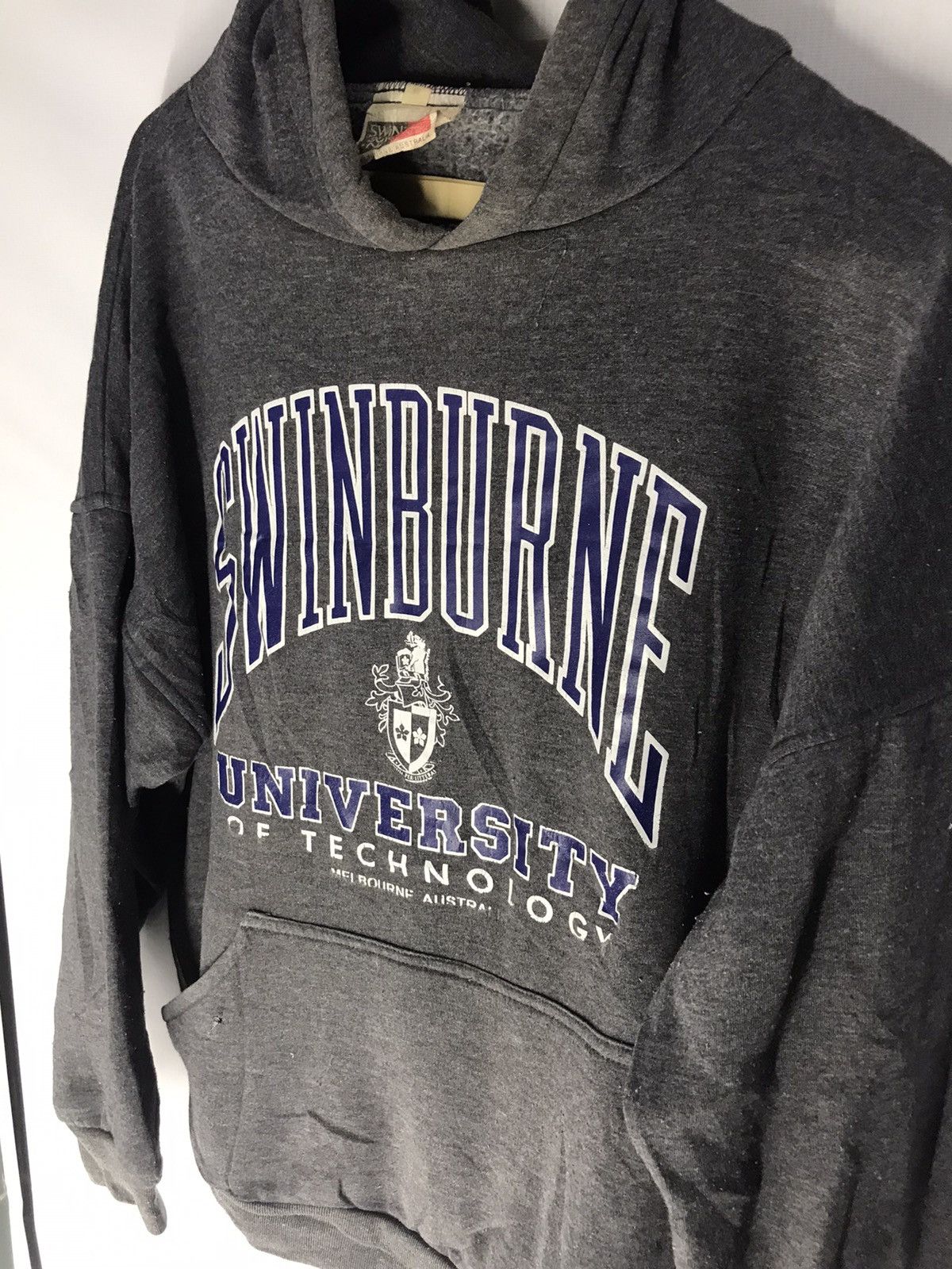 Vintage Vtg Swinburne Melbourne university australia hoodie Size US M / EU 48-50 / 2 - 5 Thumbnail