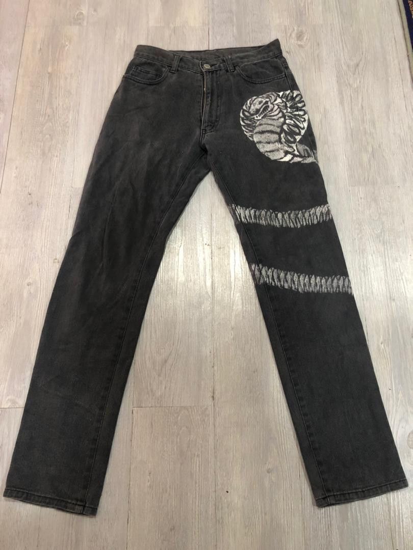 Hysteric Glamour RARE Japanese Brand Cobra Jeans Streetwear Size US 29 - 2 Thumbnail
