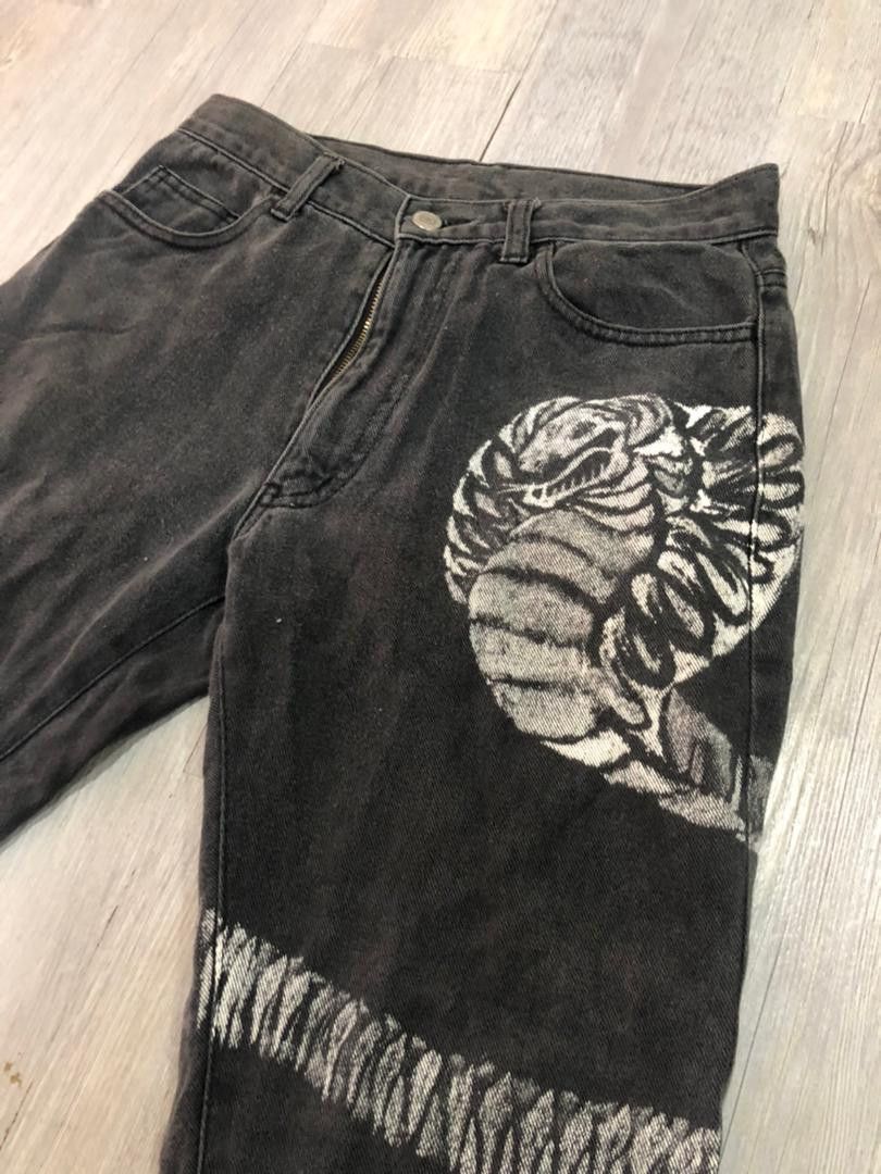 RARE Japanese Brand Cobra Jeans Streetwear