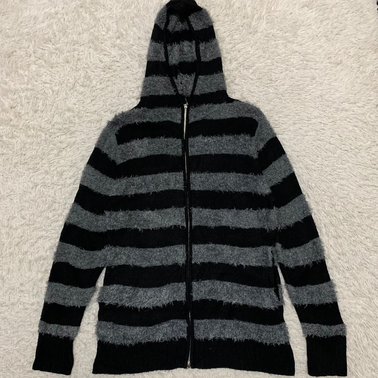 Japanese Brand Avail contempo mohair hoodie Size US M / EU 48-50 / 2 - 12 Thumbnail
