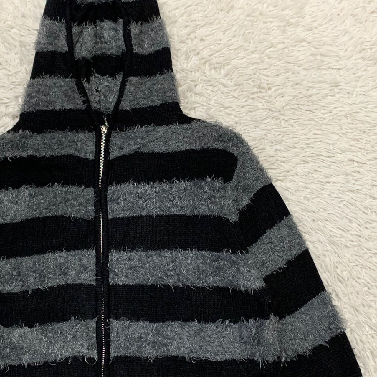 Japanese Brand Avail contempo mohair hoodie Size US M / EU 48-50 / 2 - 4 Thumbnail
