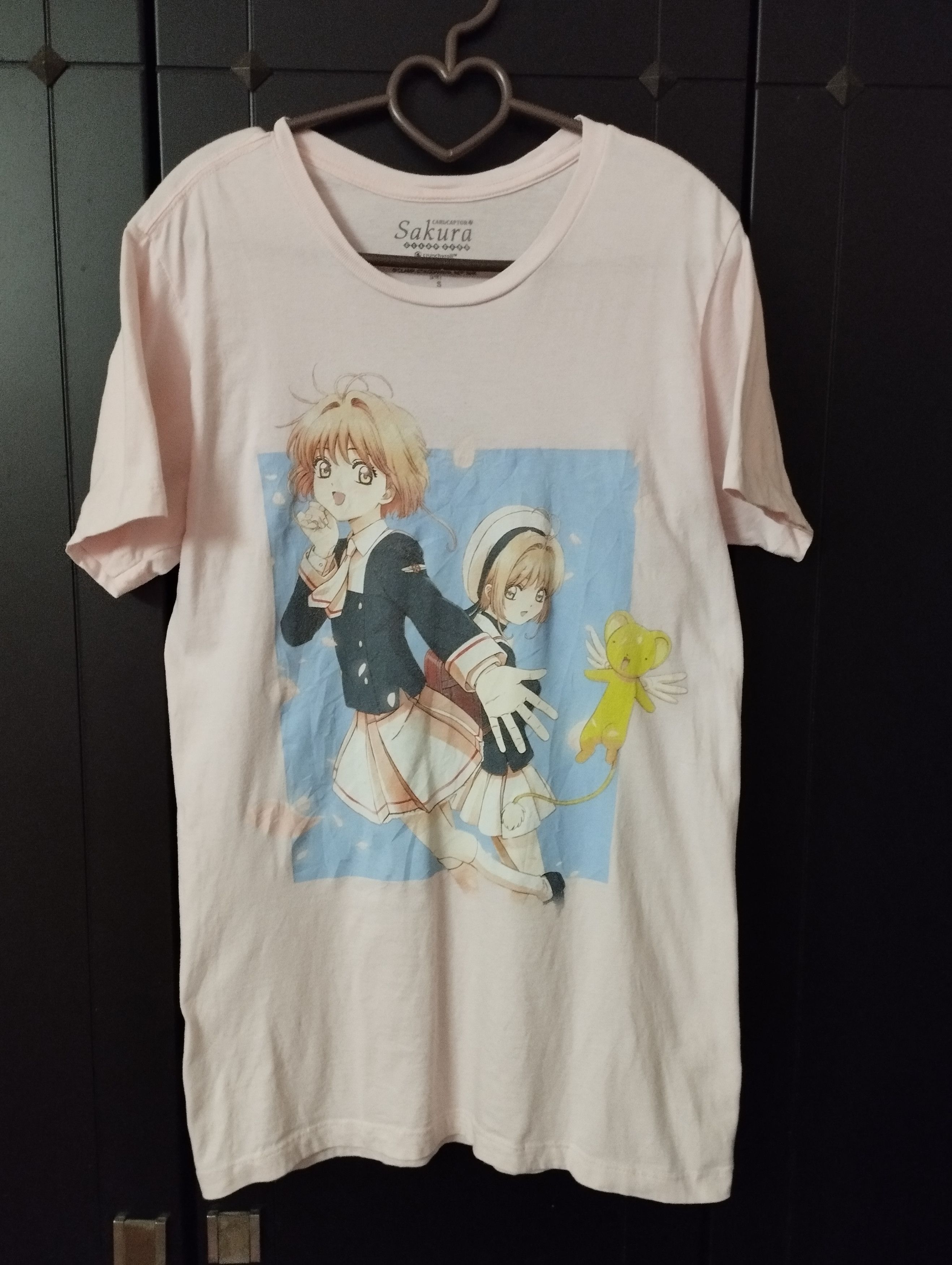 image of Anima x Cartoon Network Japanese Anime Cardcaptor Sakura T Shirt 17 X 28.5 Inches, Women's (Size Sm