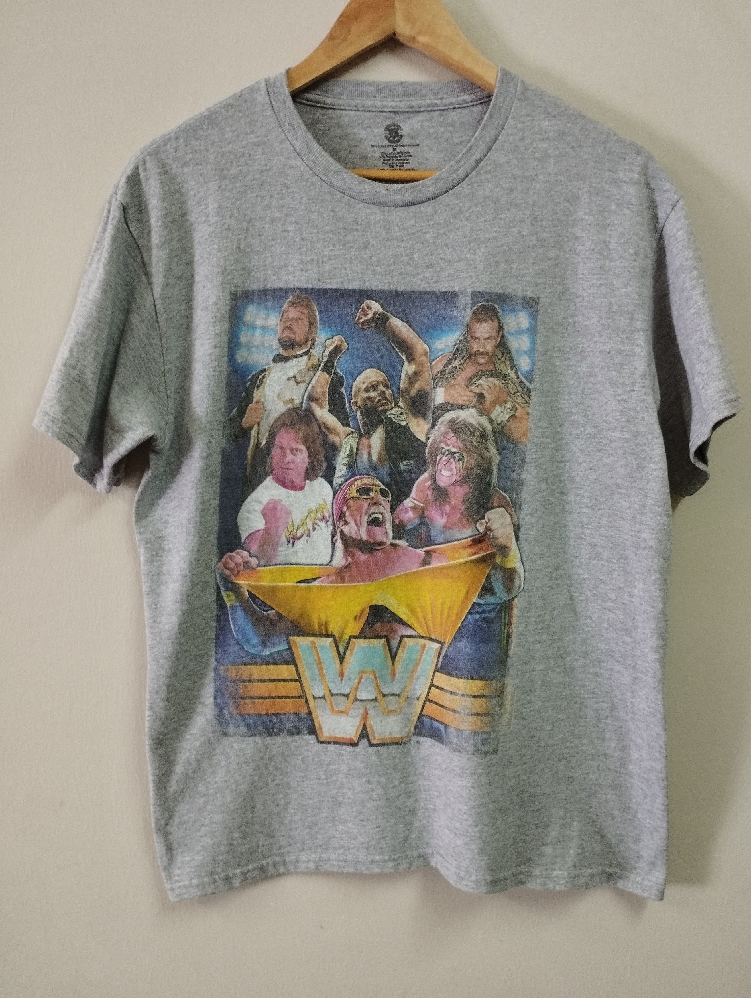 Vintage Vintage WWE Hulk Hogan Ultimate Warrior Steve Austin Size US M / EU 48-50 / 2 - 1 Thumbnail