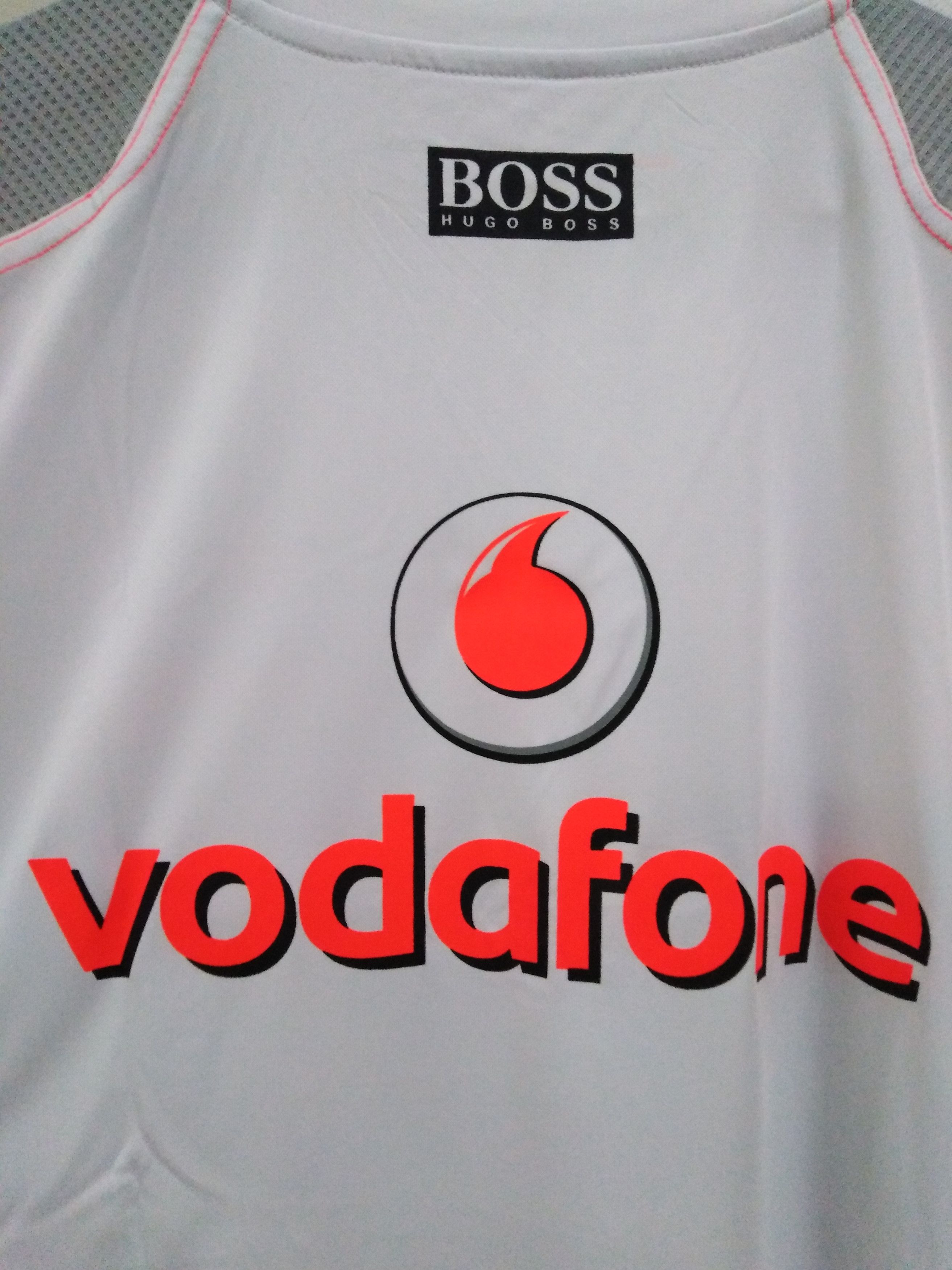 Formula 1 Vintage Jenson Button Vodafone McLaren Mercedes F1 T Shirt Size US M / EU 48-50 / 2 - 14 Thumbnail