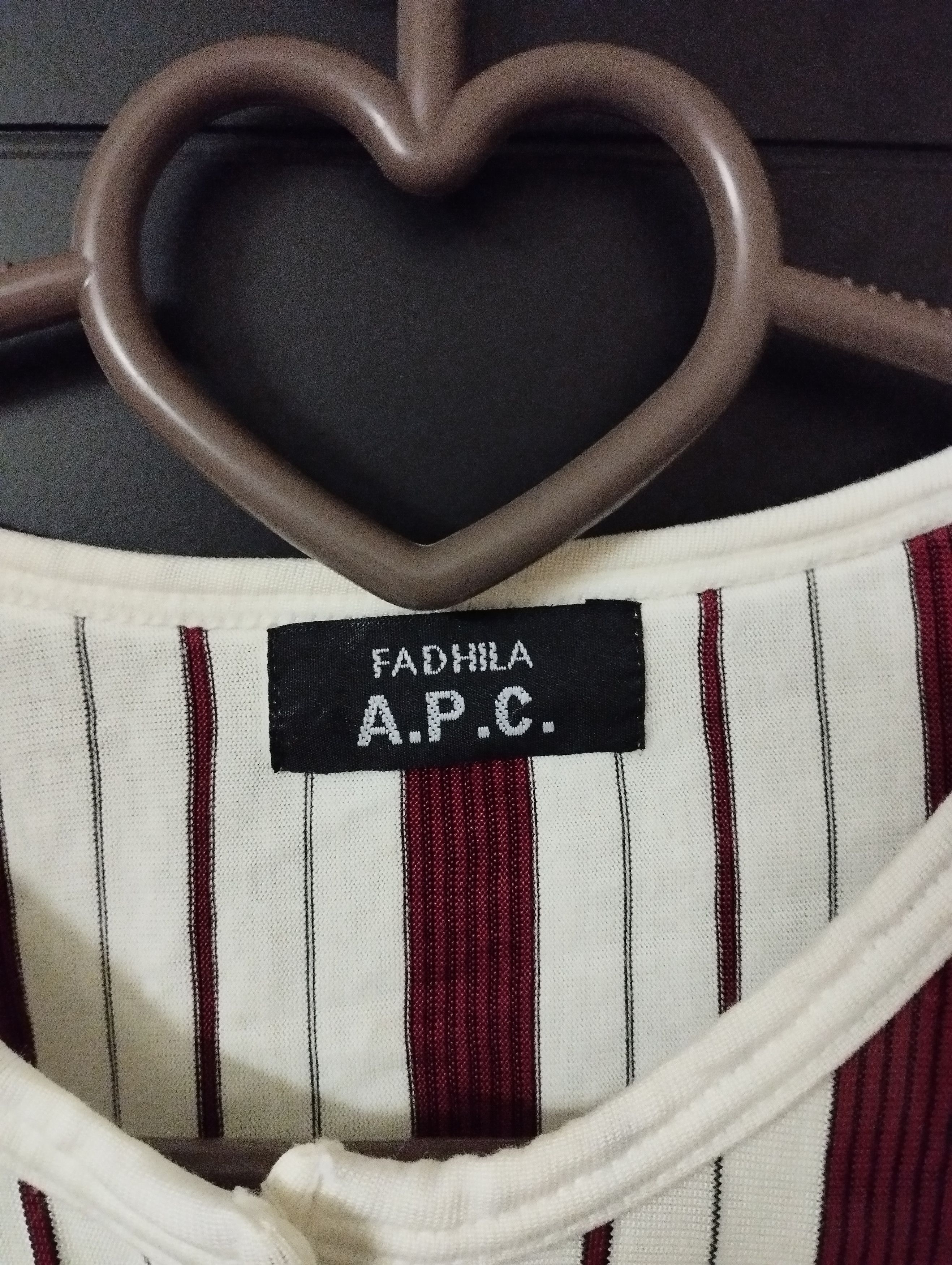 A.P.C. Stiped Long Sleeve A.P.C Fadhila 21.5x25 inches Size US M / EU 48-50 / 2 - 6 Thumbnail