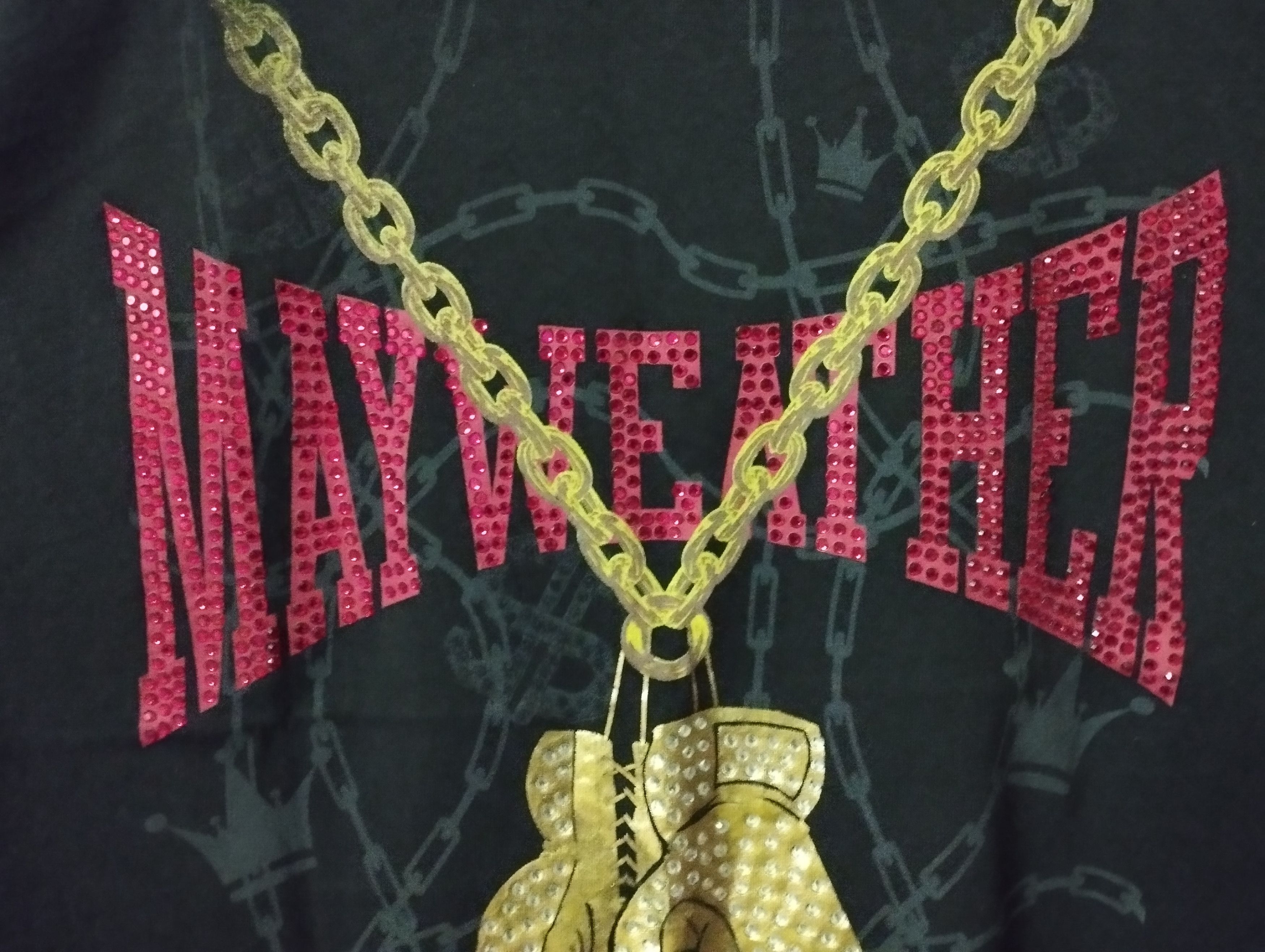 Vintage Vintage Mayweather T Shirt 23x31.5 inches Size US XL / EU 56 / 4 - 7 Thumbnail