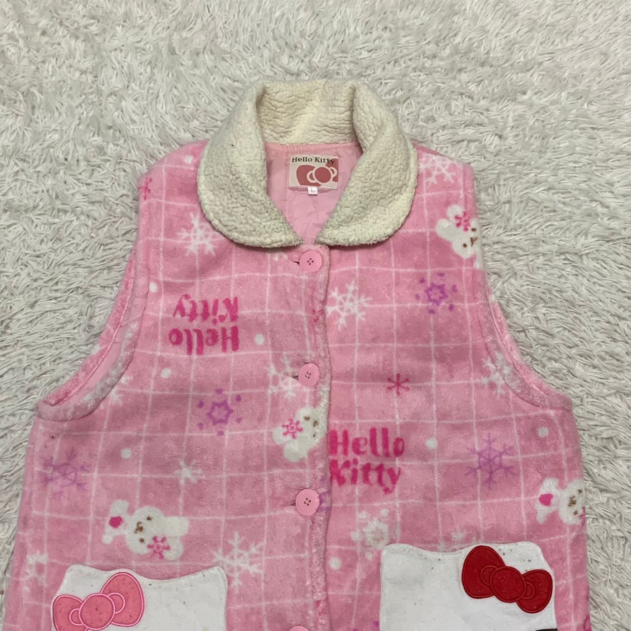 Cartoon Network Vintage Hello Kitty sanrio vest Size M / US 6-8 / IT 42-44 - 4 Thumbnail