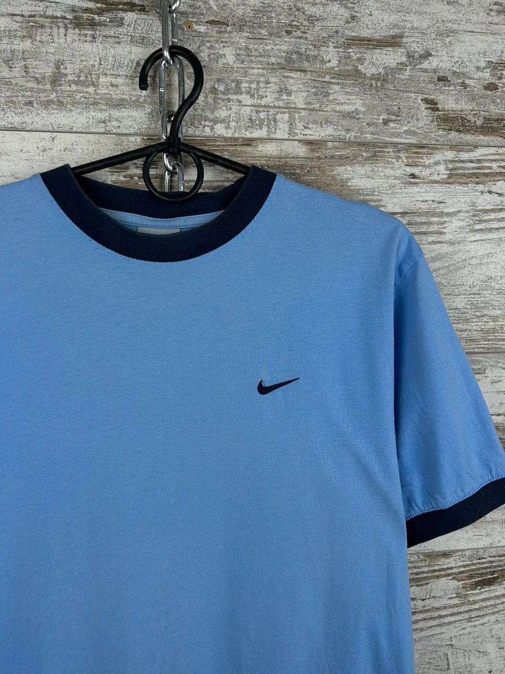 Nike × Vintage Mens Vintage Nike Swoosh T Shirt streetwear y2k rare acg tee Size US S / EU 44-46 / 1 - 3 Thumbnail