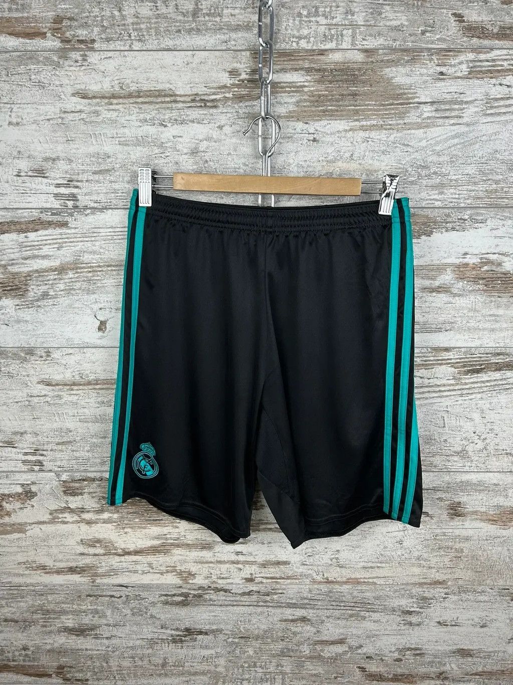 Vintage Mens Vintage Adidas FC Real Madrid Shorts football soccer Size US 32 / EU 48 - 1 Thumbnail