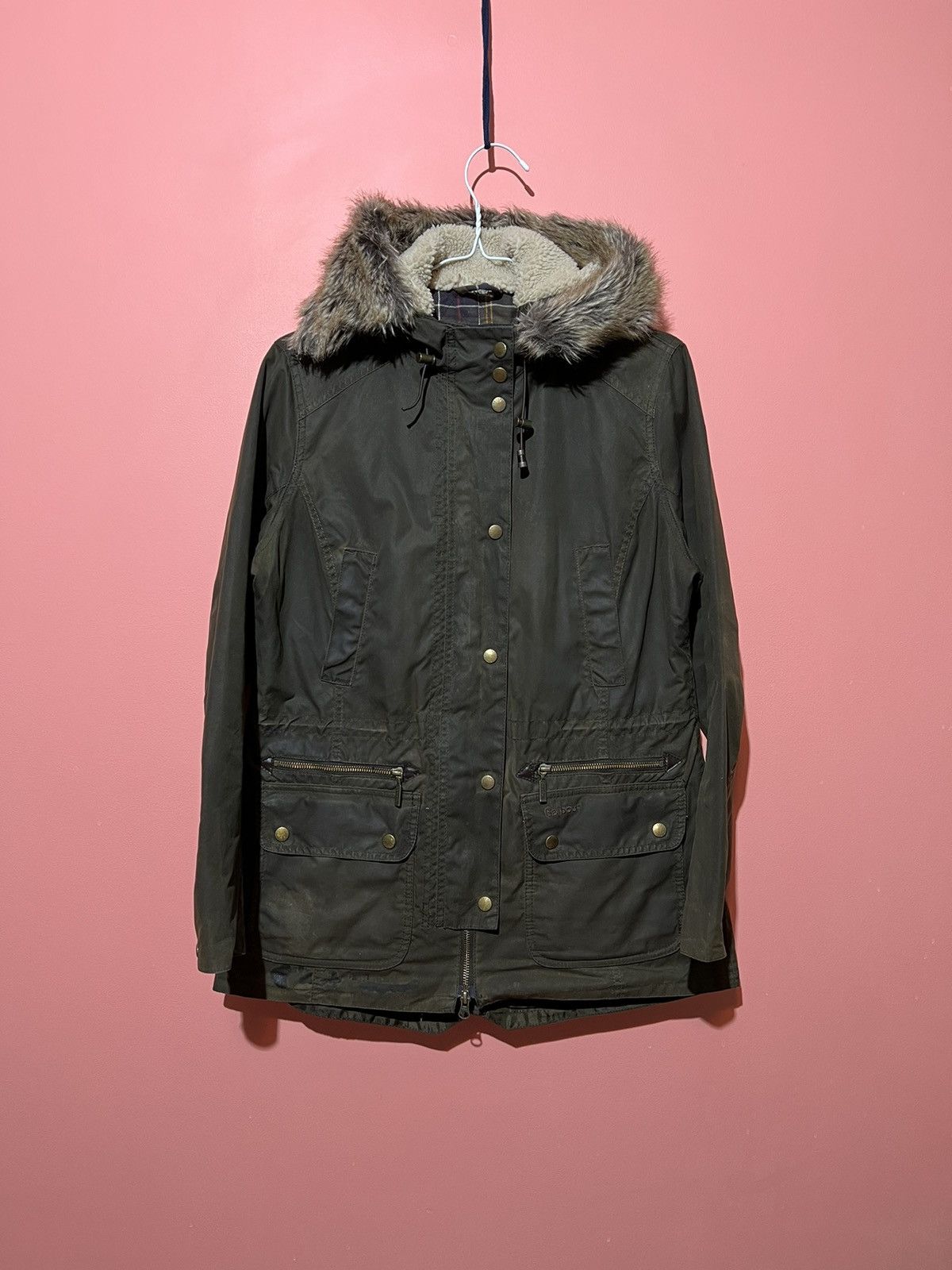 Barbour Barbour winter jacket women’s parka kelsall streetwear Grailed