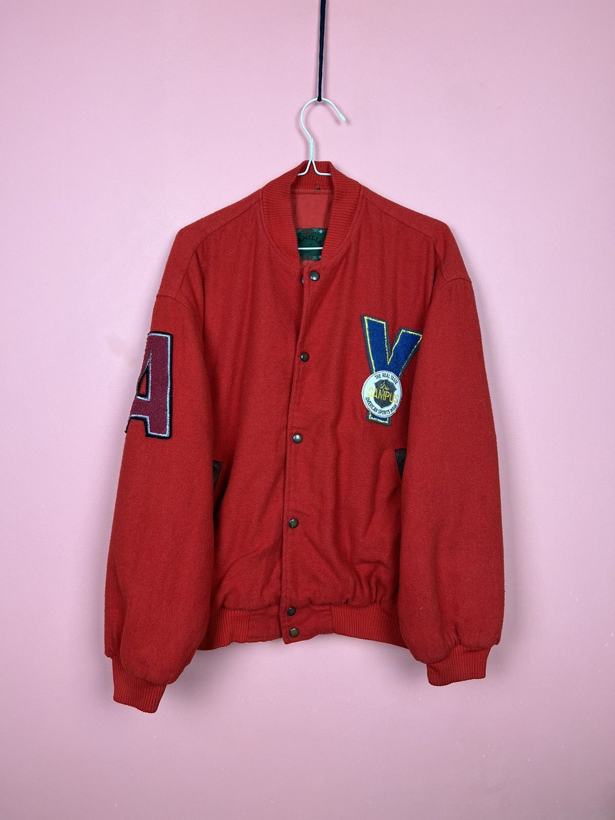 Vintage Varsity jacket vintage bomber vanilia sale yas Size US L / EU 52-54 / 3 - 1 Thumbnail