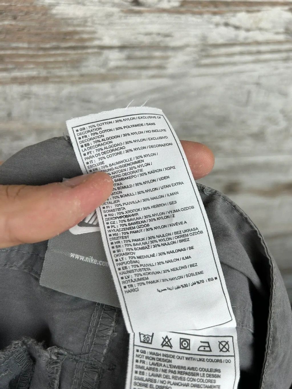 Nike × Vintage Mens Vintage Nike Cargo shorts streetwear y2k rare drill acg Size US 36 / EU 52 - 13 Thumbnail