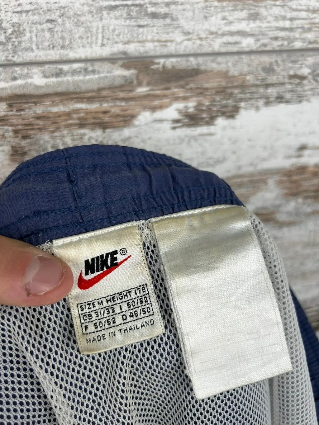 Nike × Vintage Mens Vintage Nike nylon shorts 90s streetwear y2k rare acg Size US 32 / EU 48 - 6 Thumbnail