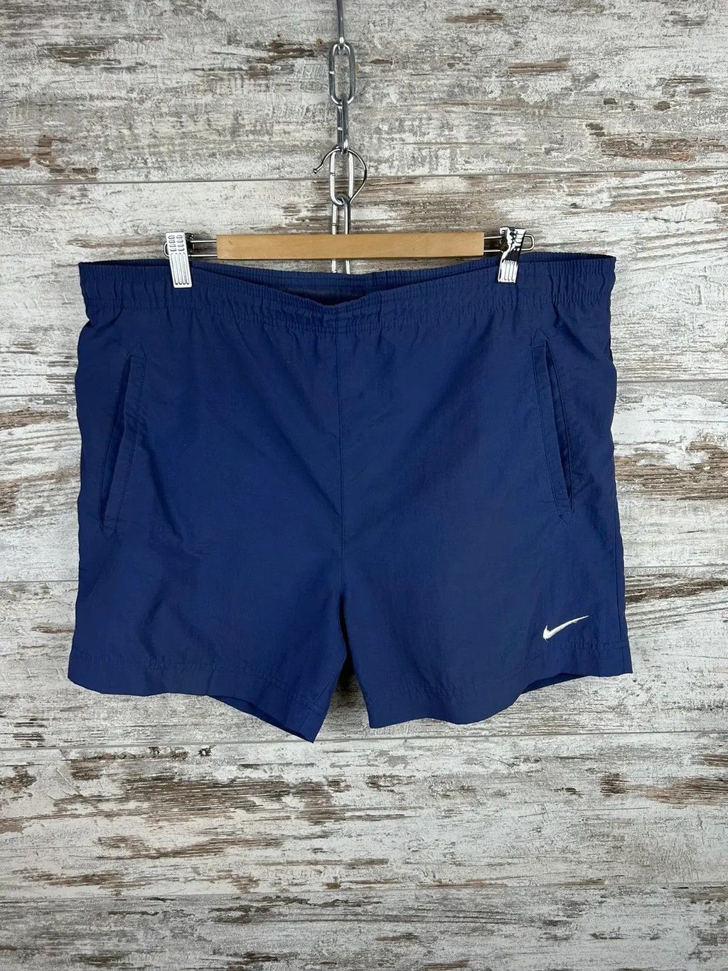 Nike × Vintage Mens Vintage Nike nylon shorts 90s streetwear y2k rare acg Size US 32 / EU 48 - 9 Thumbnail
