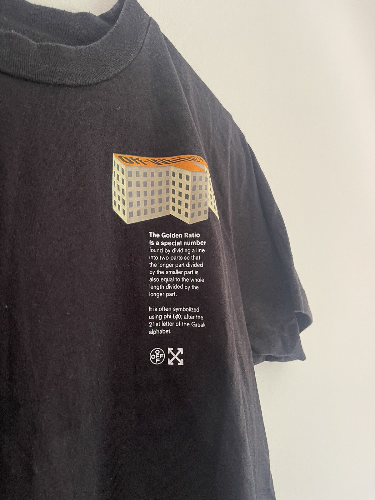 Off-White Off white ”RATIONALISM” TEE Size US S / EU 44-46 / 1 - 4 Thumbnail