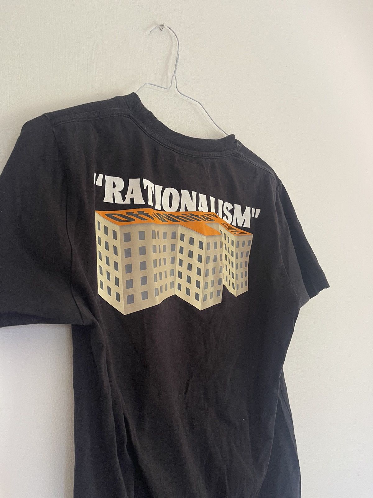 Off-White Off white ”RATIONALISM” TEE Size US S / EU 44-46 / 1 - 6 Thumbnail