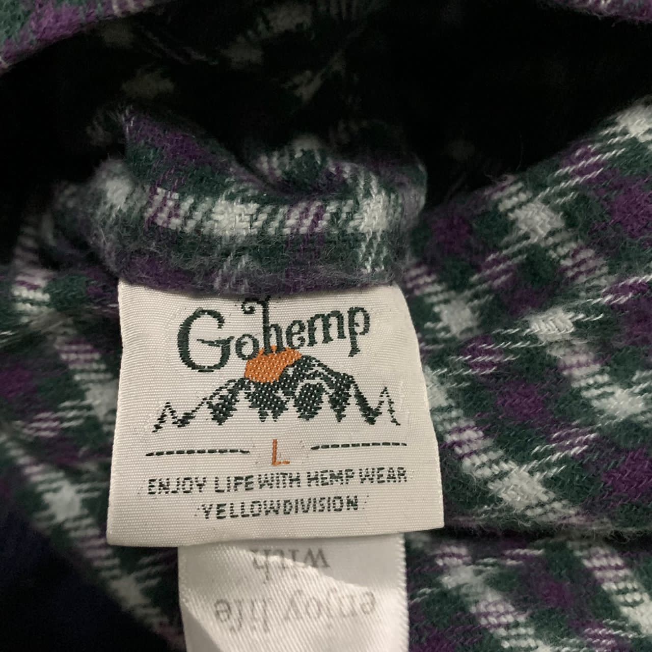 Japanese Brand Yellow Division reversible go hemp jacket Size US L / EU 52-54 / 3 - 10 Thumbnail