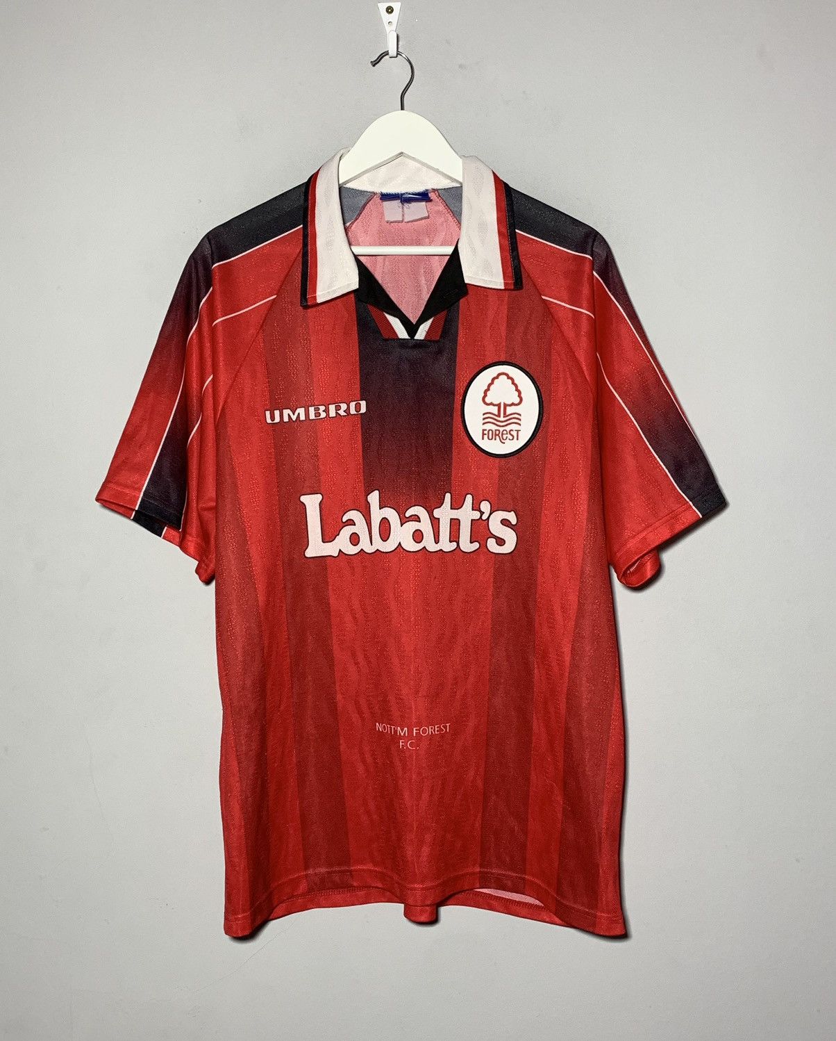 Umbro × Vintage Nottingham Forest 1997/98 Umbro Vintage Y2k Football Shirt Size US XL / EU 56 / 4 - 1 Thumbnail
