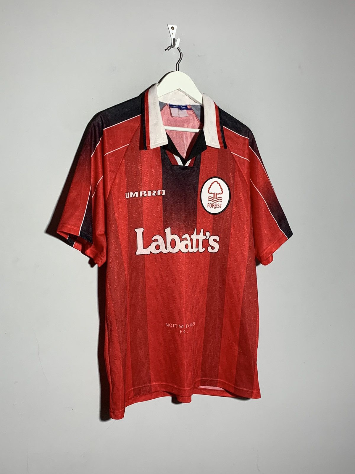 Umbro × Vintage Nottingham Forest 1997/98 Umbro Vintage Y2k Football Shirt Size US XL / EU 56 / 4 - 2 Thumbnail