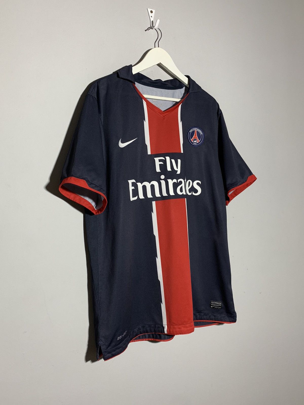Nike Paris Saint-Germain 2010/11 Nike Y2k Football Shirt Size US XL / EU 56 / 4 - 2 Thumbnail