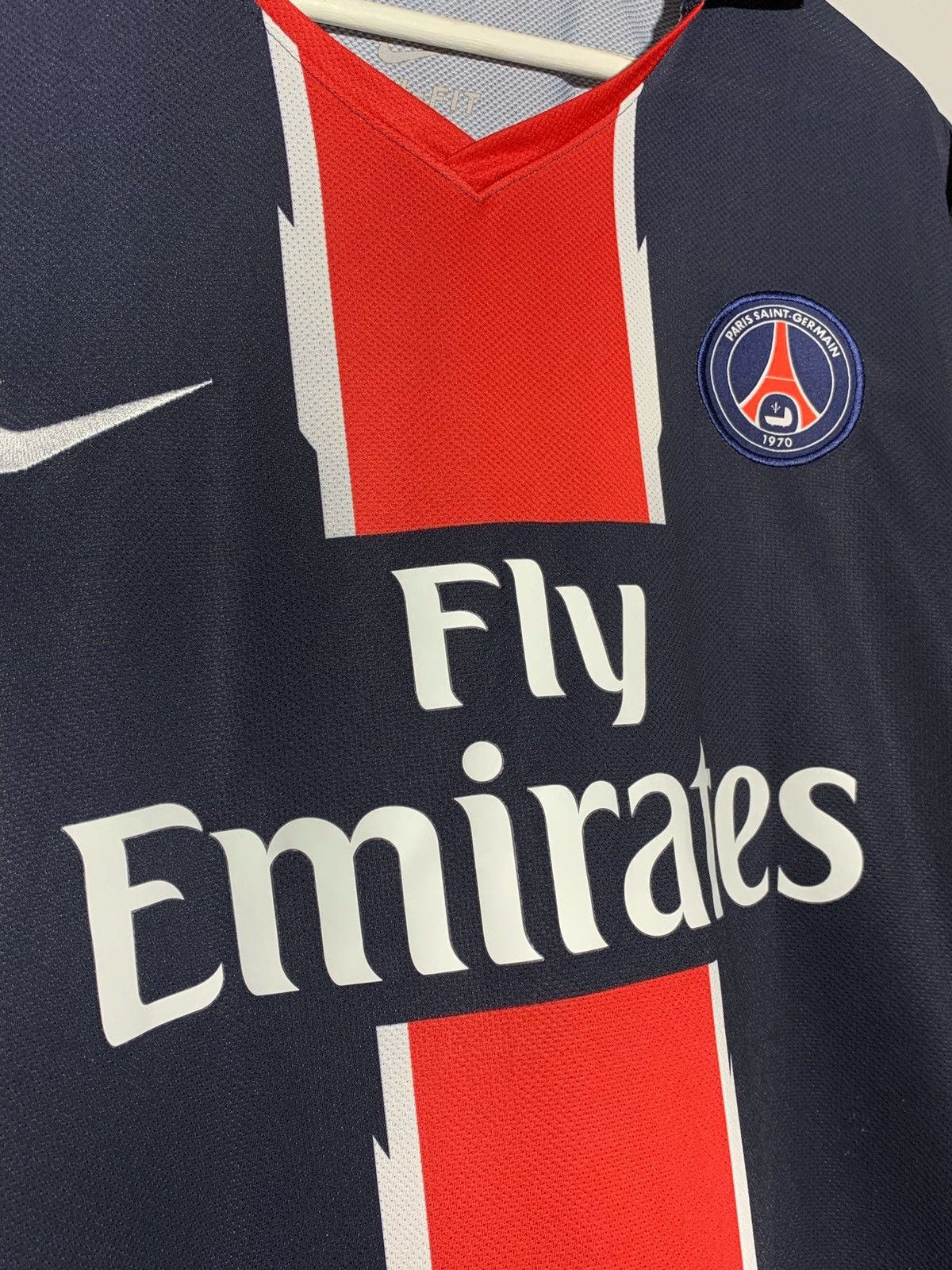 Nike Paris Saint-Germain 2010/11 Nike Y2k Football Shirt Size US XL / EU 56 / 4 - 4 Thumbnail