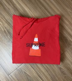 supreme traffic cone hoodie