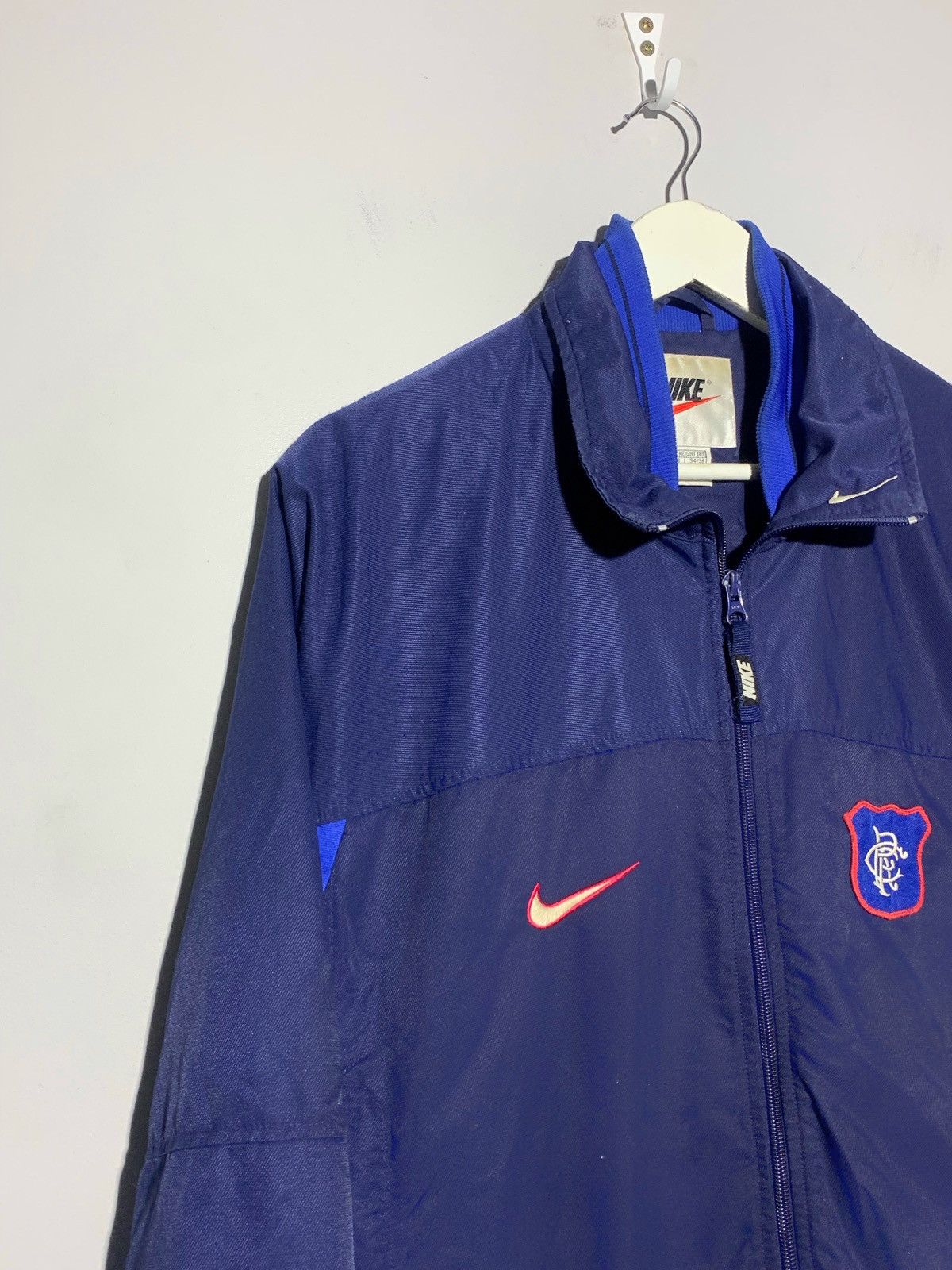 Nike × Vintage Rangers nike vintage 90’s Y2k Streetwear Football Jacket Size US L / EU 52-54 / 3 - 3 Thumbnail