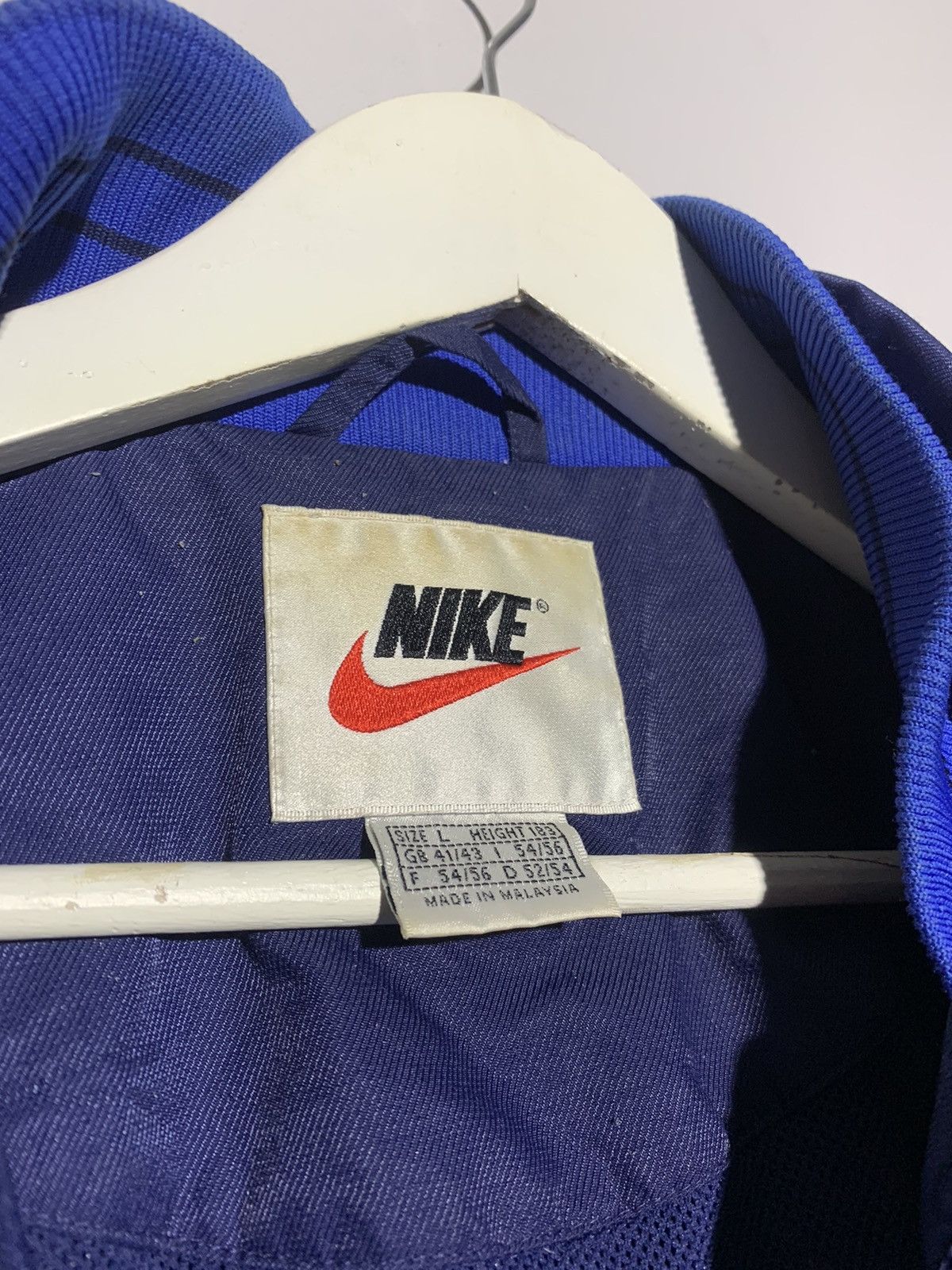 Nike × Vintage Rangers nike vintage 90’s Y2k Streetwear Football Jacket Size US L / EU 52-54 / 3 - 12 Thumbnail