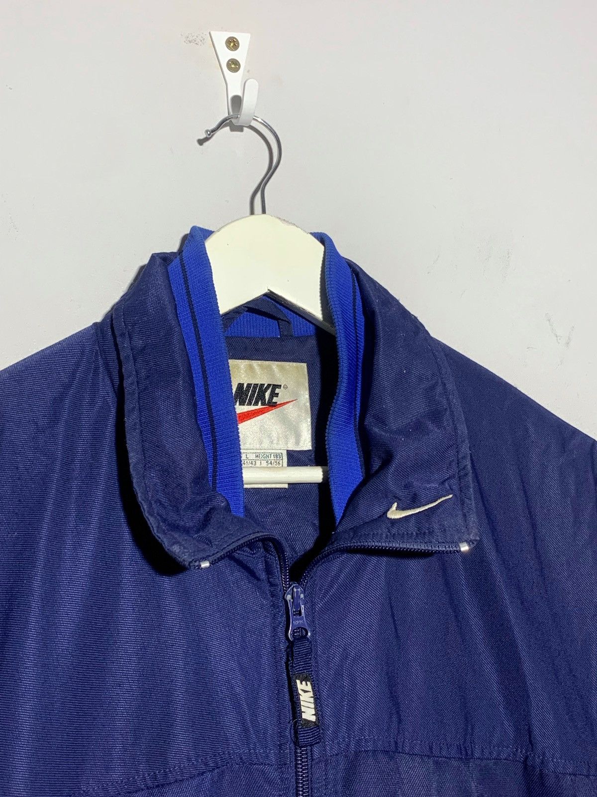 Nike × Vintage Rangers nike vintage 90’s Y2k Streetwear Football Jacket Size US L / EU 52-54 / 3 - 4 Thumbnail