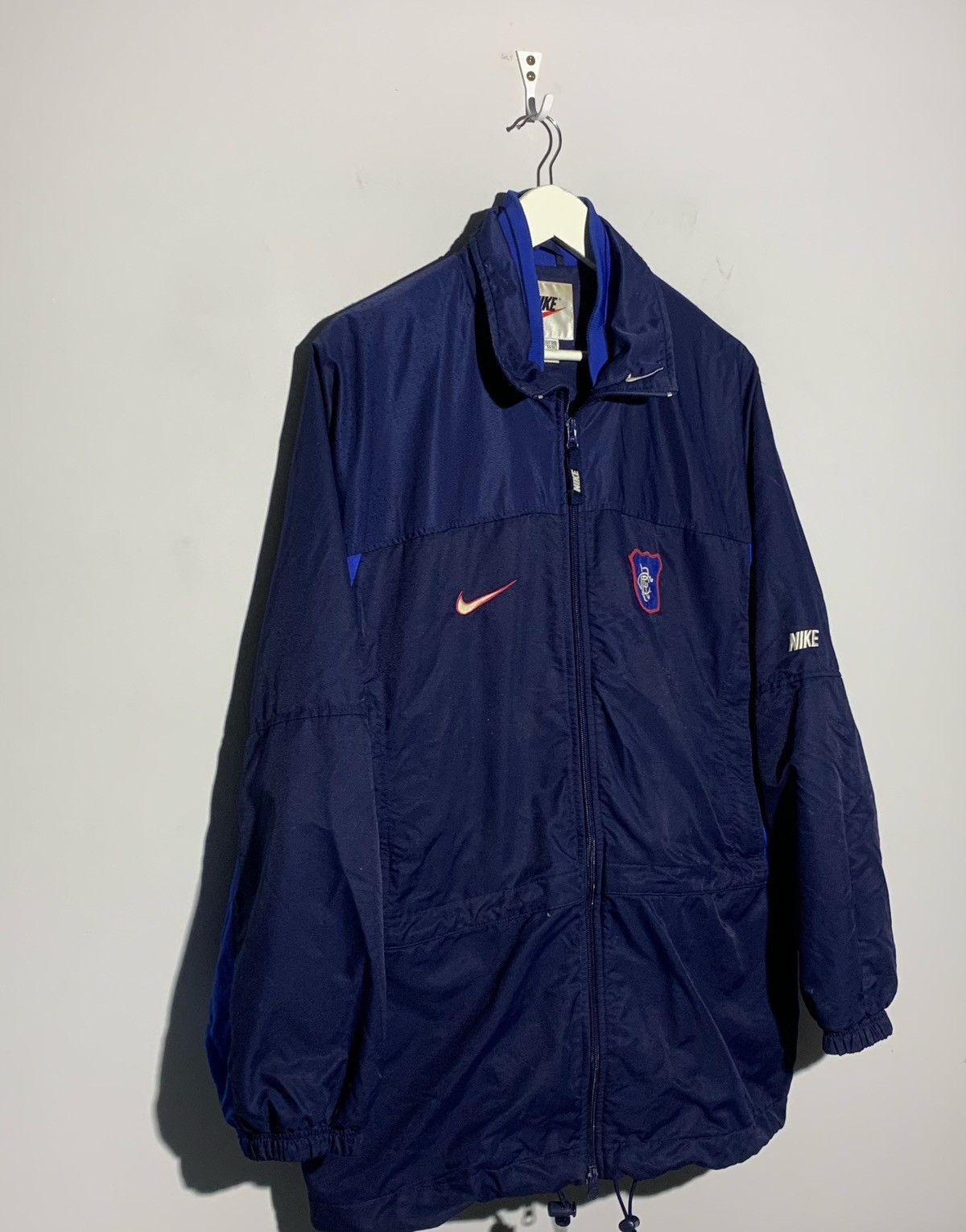 Nike × Vintage Rangers nike vintage 90’s Y2k Streetwear Football Jacket Size US L / EU 52-54 / 3 - 2 Thumbnail