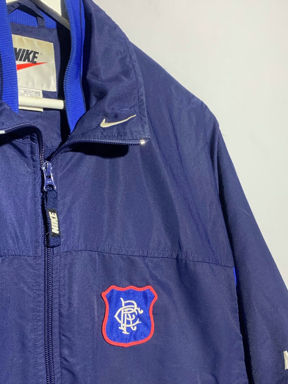 Nike × Vintage Rangers nike vintage 90’s Y2k Streetwear Football Jacket Size US L / EU 52-54 / 3 - 6 Thumbnail