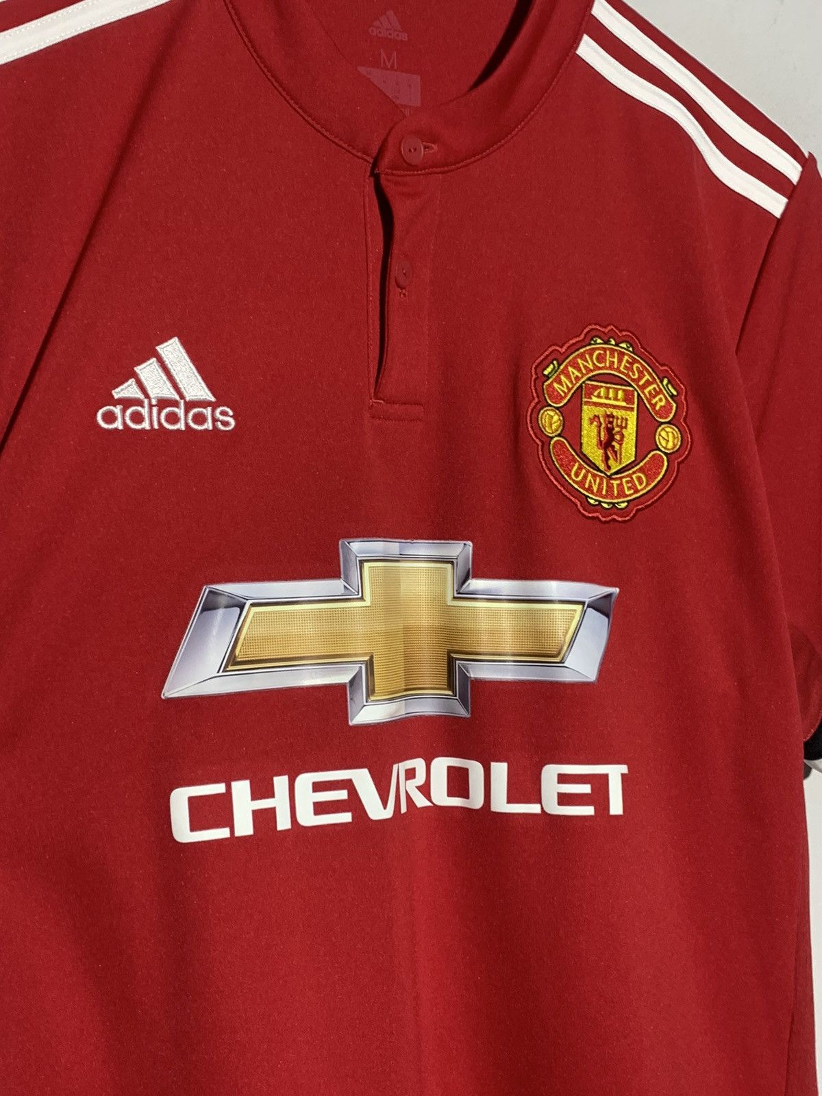 Adidas Manchester United Adidas 2017/18 Y2k Football Shirt Size US M / EU 48-50 / 2 - 6 Thumbnail
