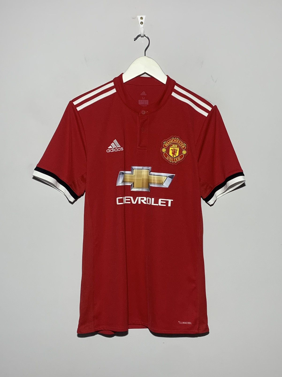 Manchester United Adidas 2017/18 Y2k Football Shirt