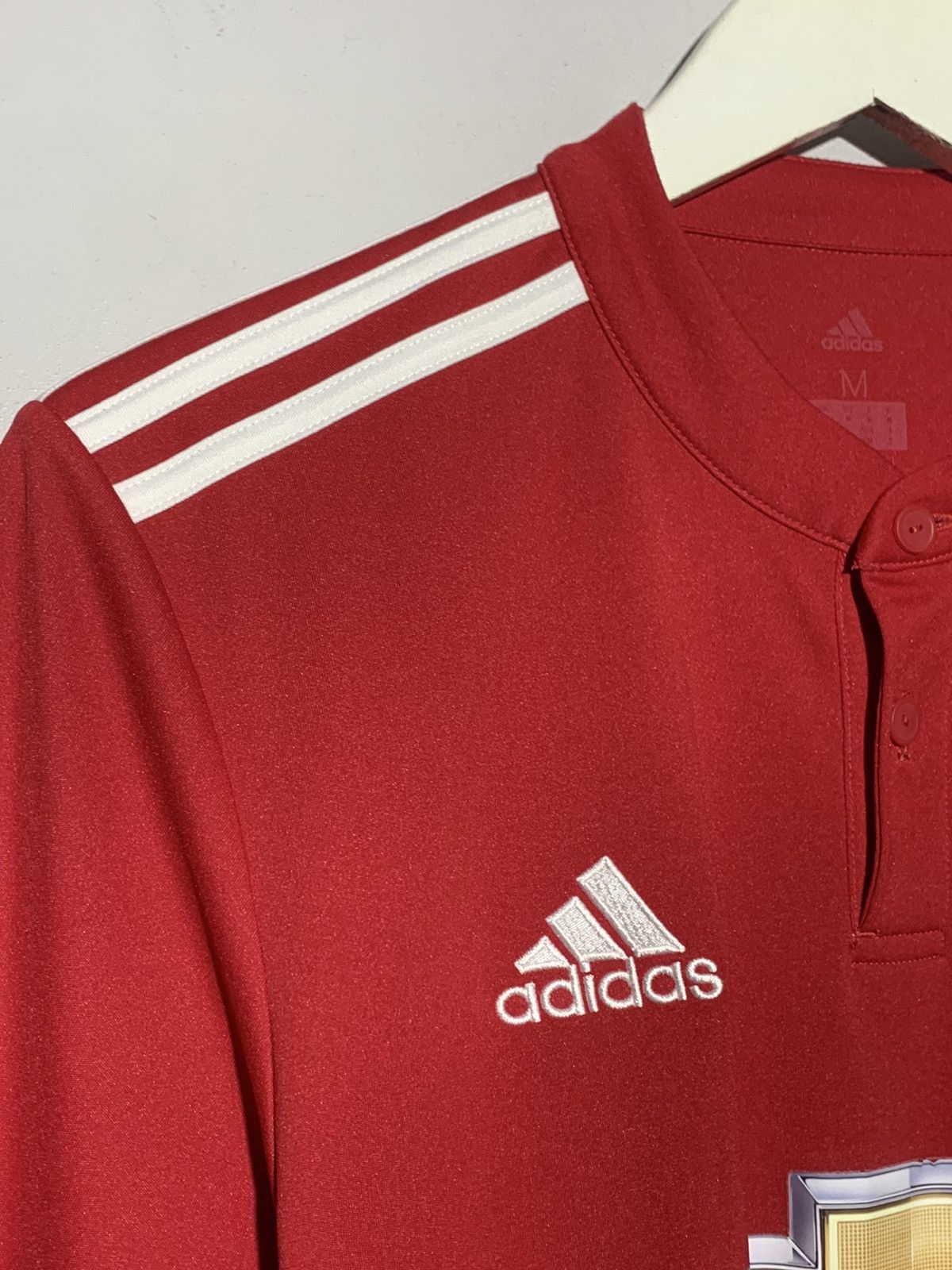 Adidas Manchester United Adidas 2017/18 Y2k Football Shirt Size US M / EU 48-50 / 2 - 4 Thumbnail