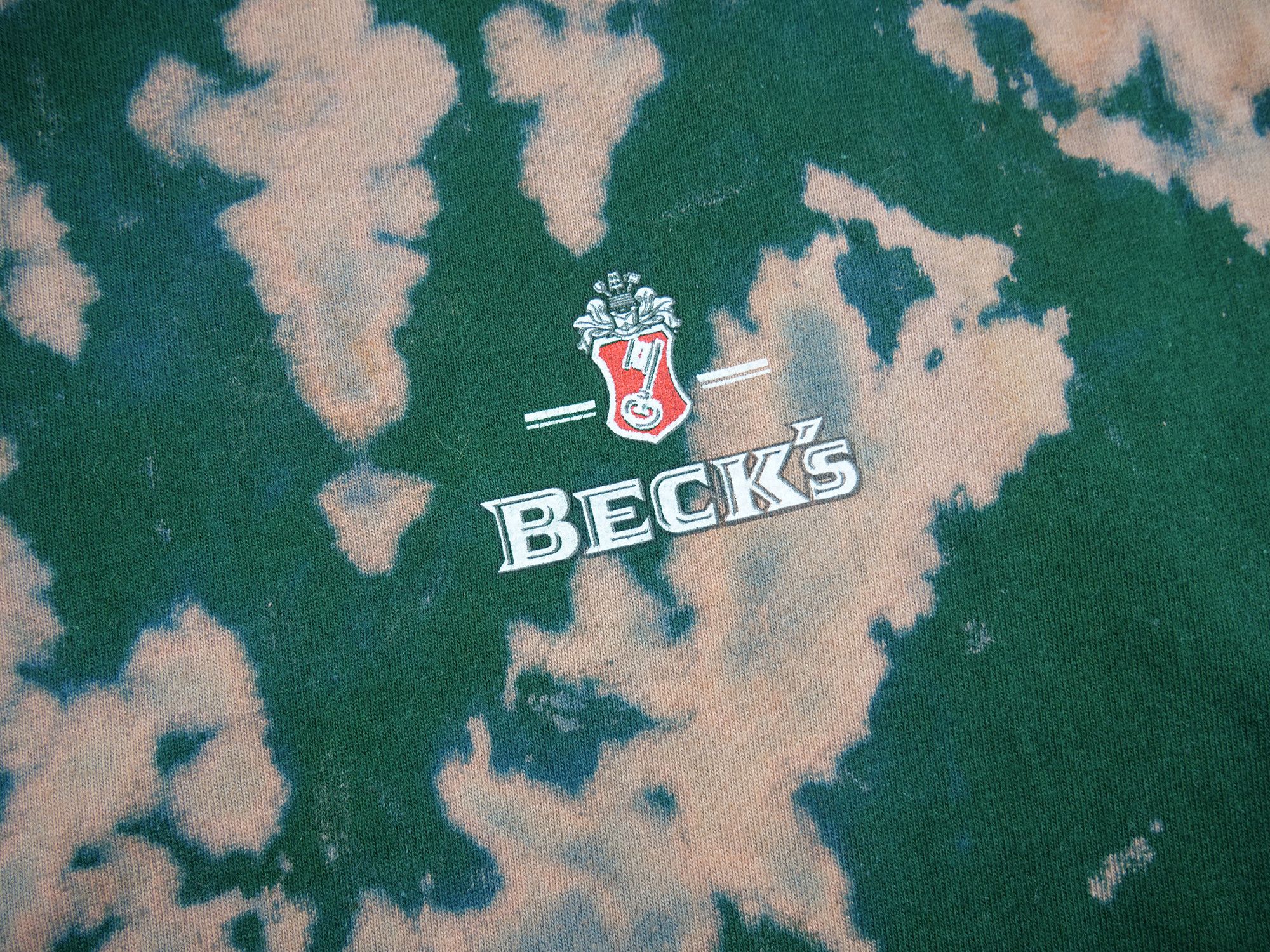 Vintage Beck's American Vintage tie dye t-shirt Size US XL / EU 56 / 4 - 3 Thumbnail