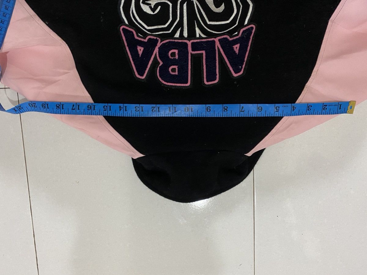 Vintage VTG Alba Rosa My Tane Varsity Leather Wool Jacket Size US M / EU 48-50 / 2 - 14 Thumbnail