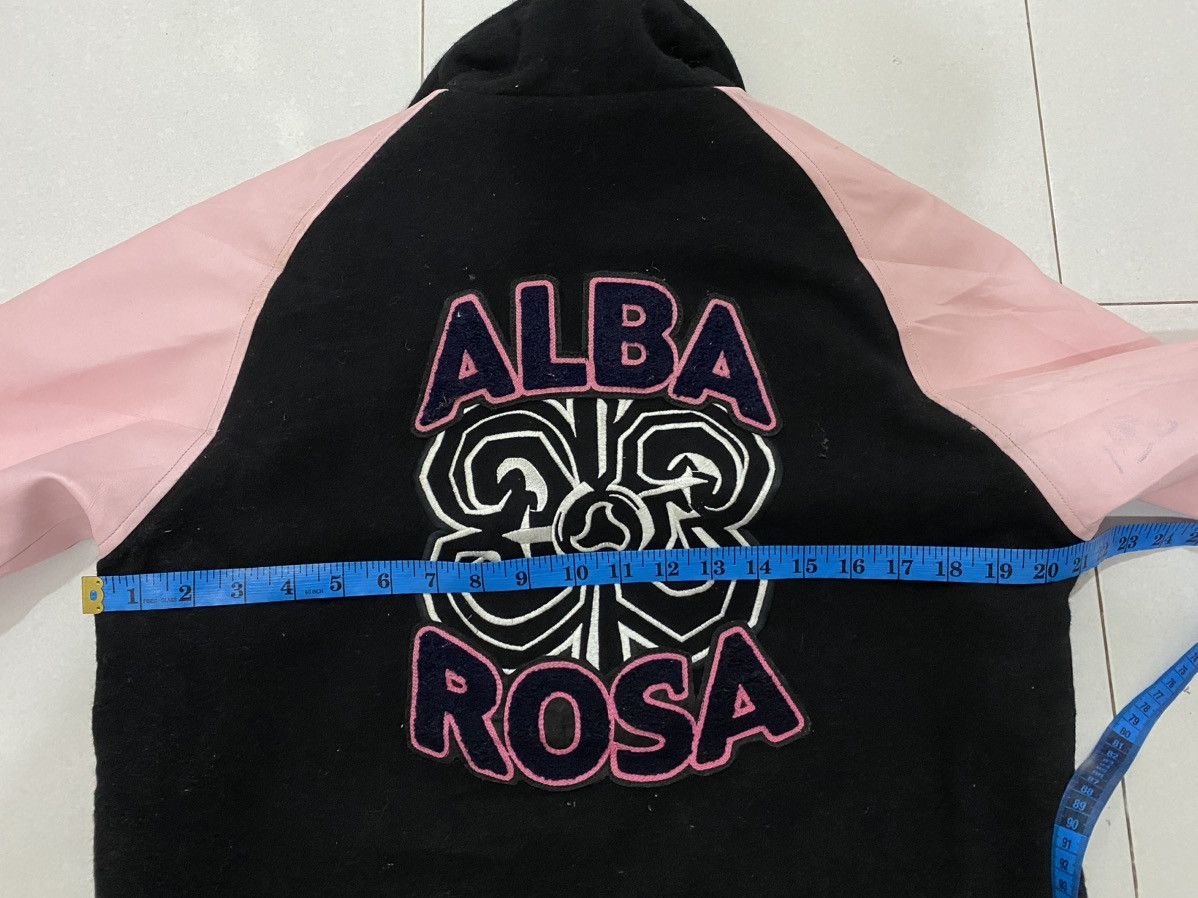 Vintage VTG Alba Rosa My Tane Varsity Leather Wool Jacket Size US M / EU 48-50 / 2 - 13 Thumbnail