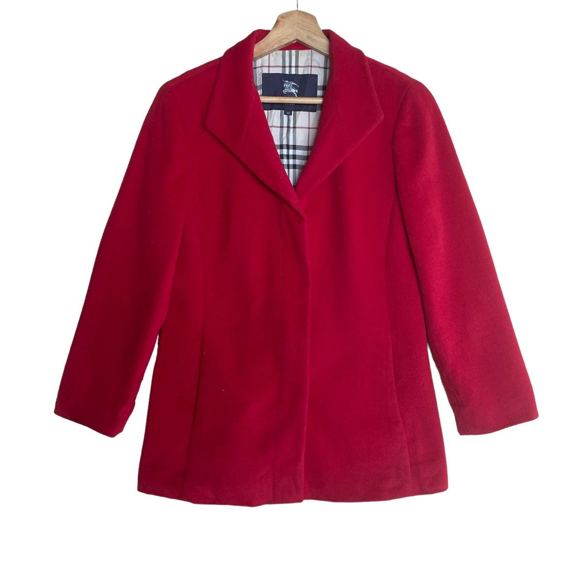 Burberry London Nova Check Lining Wool Jacket