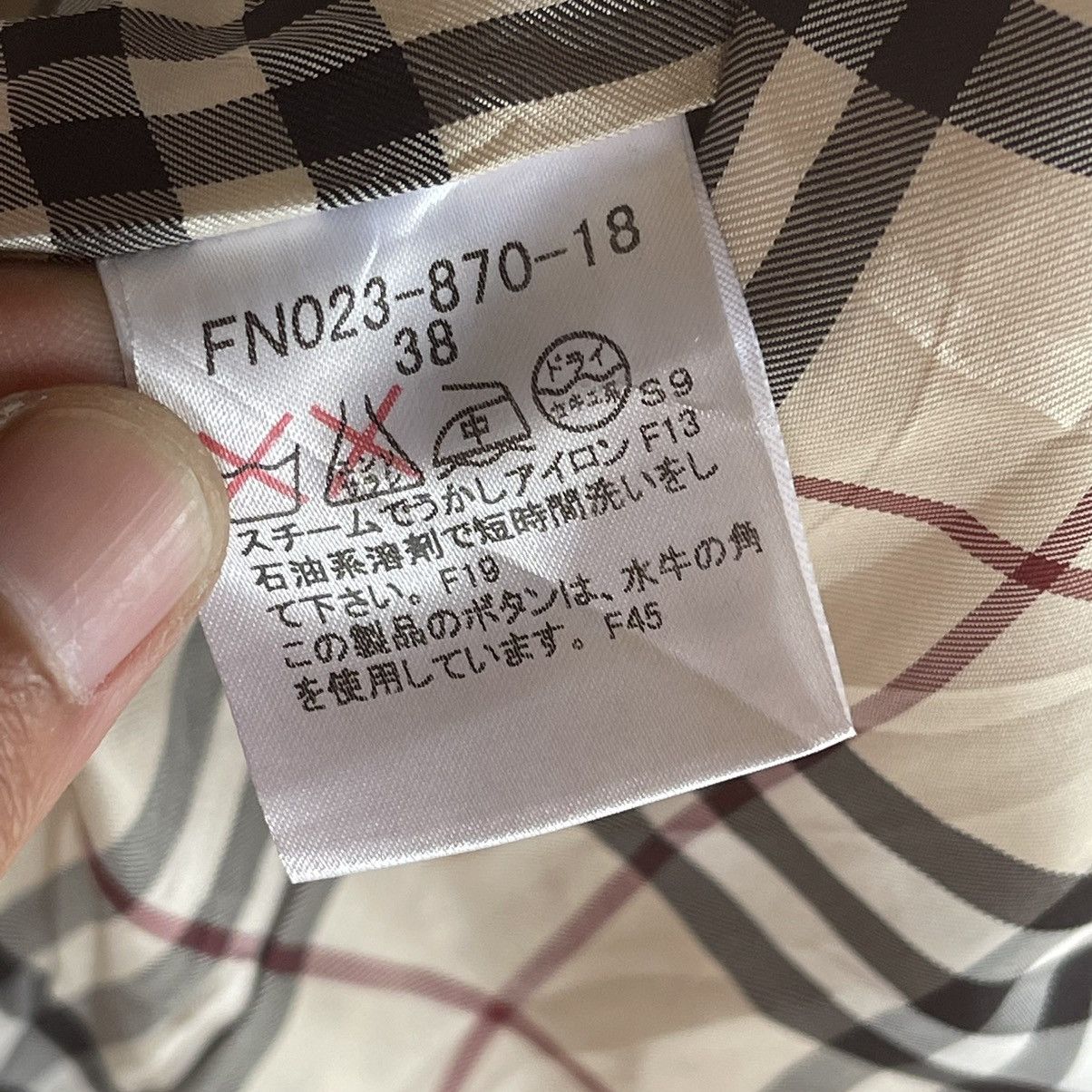 Burberry × Burberry Prorsum Burberry London Nova Check Lining Wool Jacket Size US S / EU 44-46 / 1 - 11 Thumbnail