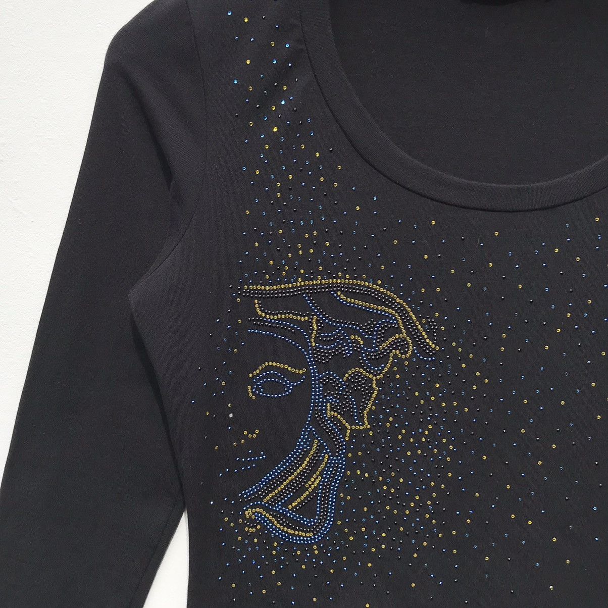 Versace × Vintage Versace Collection Diamond Tee Gianni Versace Luxury Brand Size S / US 4 / IT 40 - 7 Thumbnail