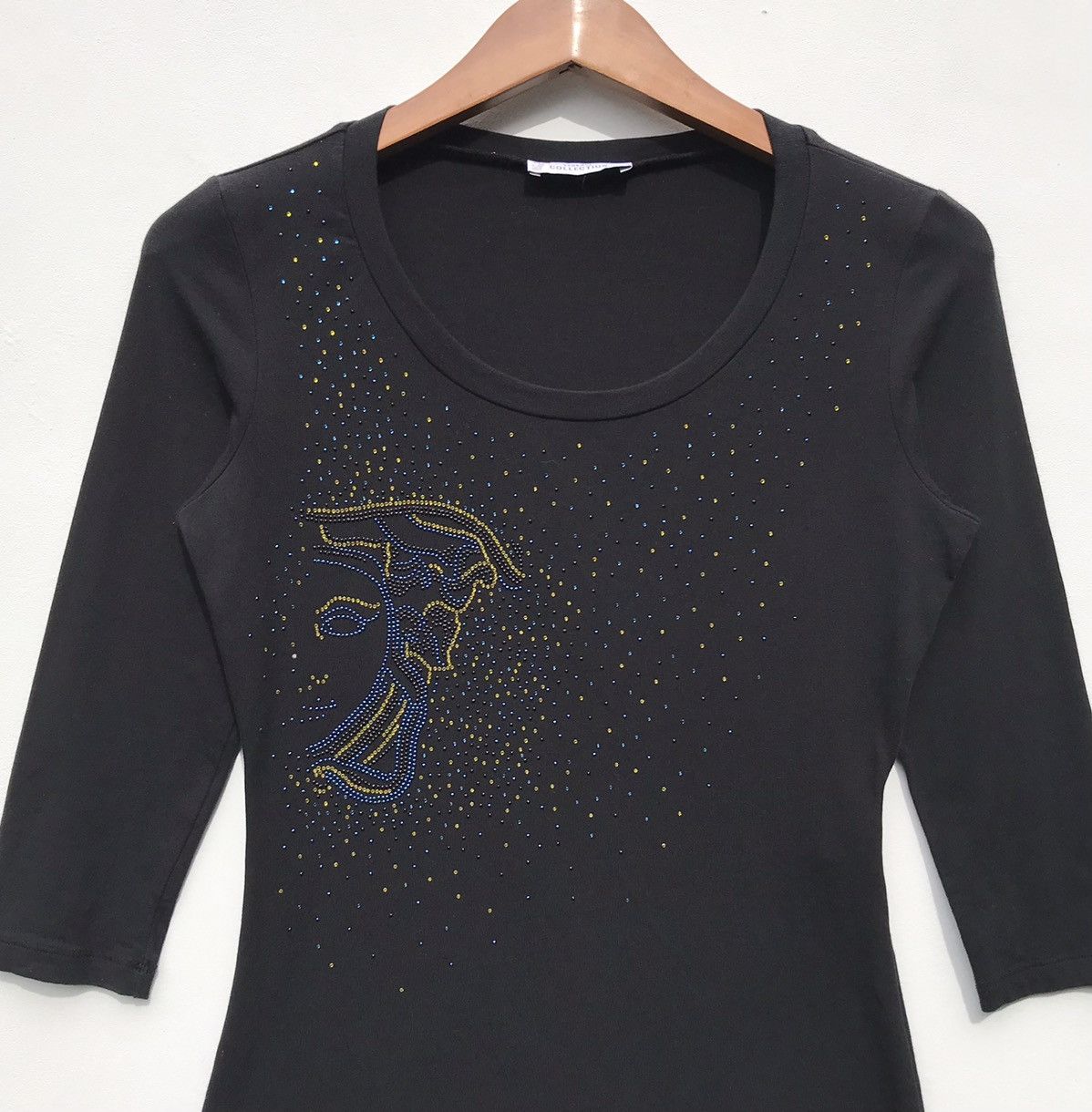 Versace × Vintage Versace Collection Diamond Tee Gianni Versace Luxury Brand Size S / US 4 / IT 40 - 6 Thumbnail