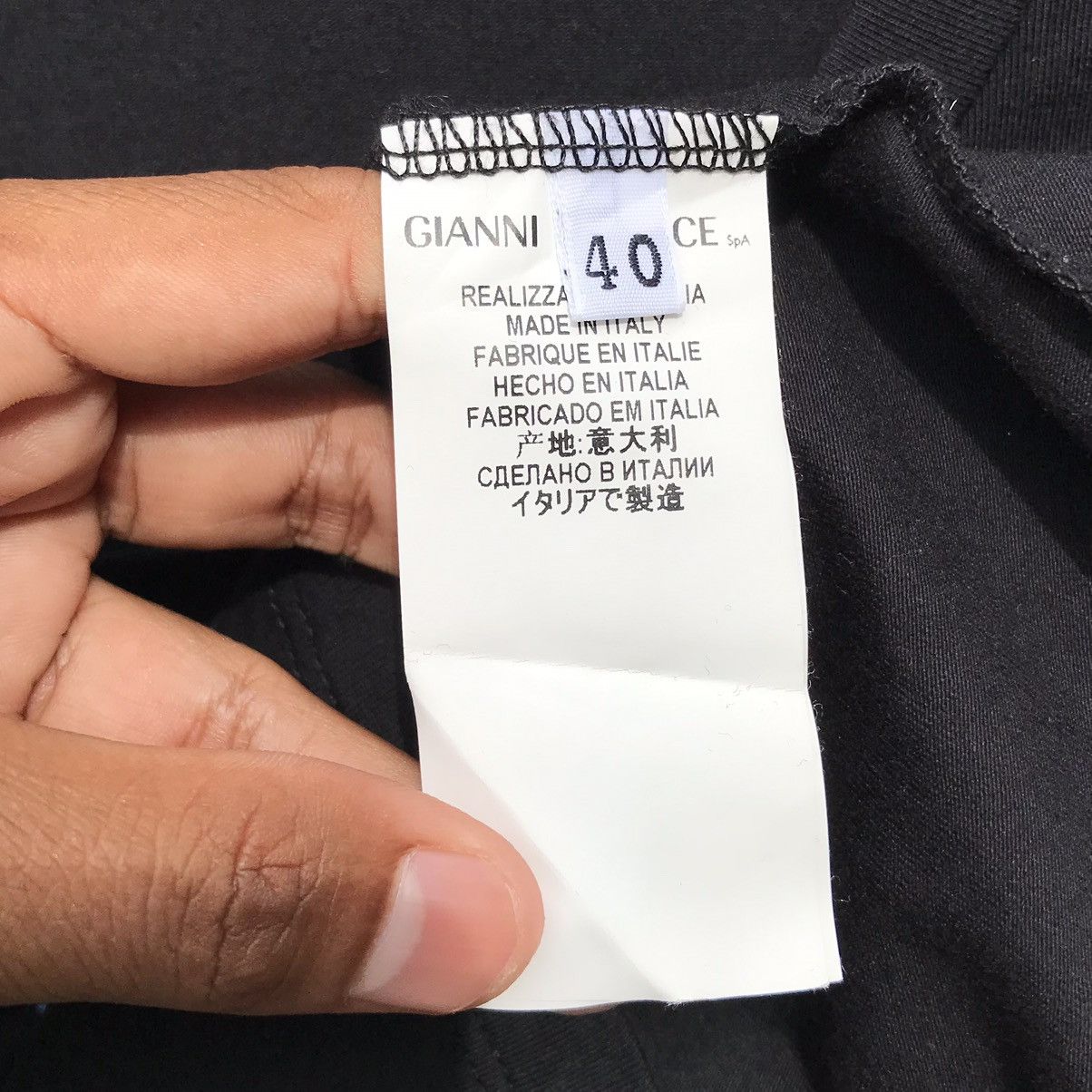 Versace × Vintage Versace Collection Diamond Tee Gianni Versace Luxury Brand Size S / US 4 / IT 40 - 10 Thumbnail